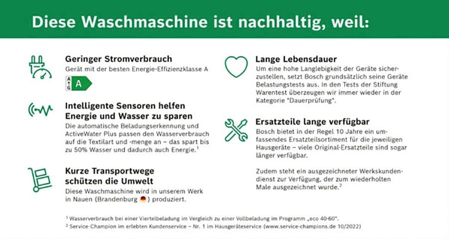 BOSCH Wasmachine WGB256A40, i-dos doseert de exacte hoeveelheid water en wasmiddel die nodig is