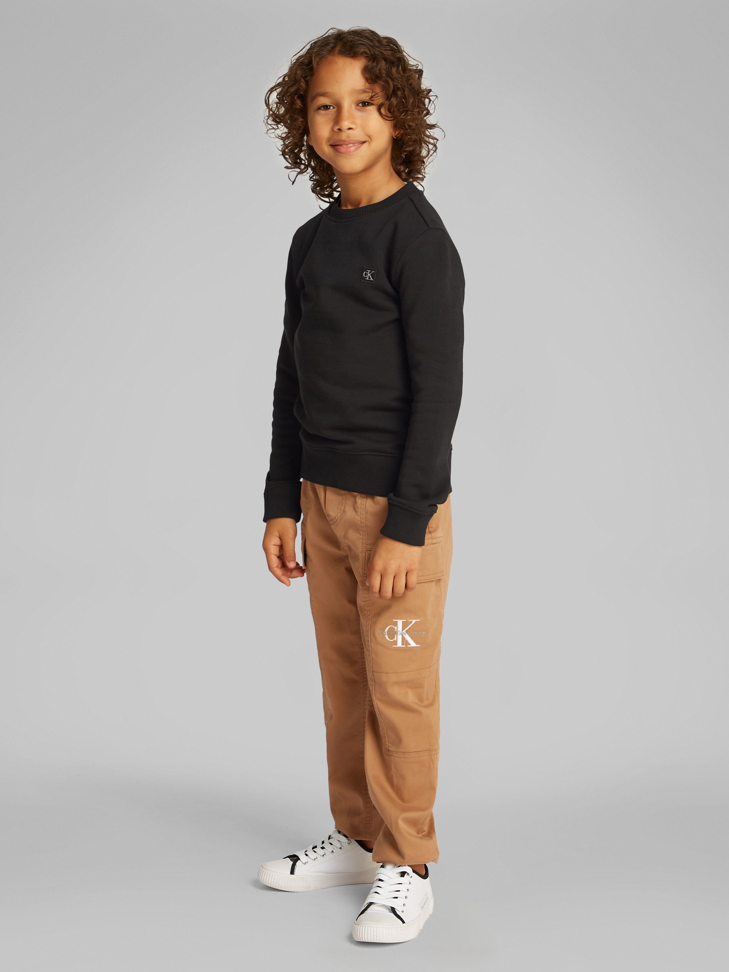 Calvin Klein Sweatshirt MONOGRAM MINI BADGE CREWNECK