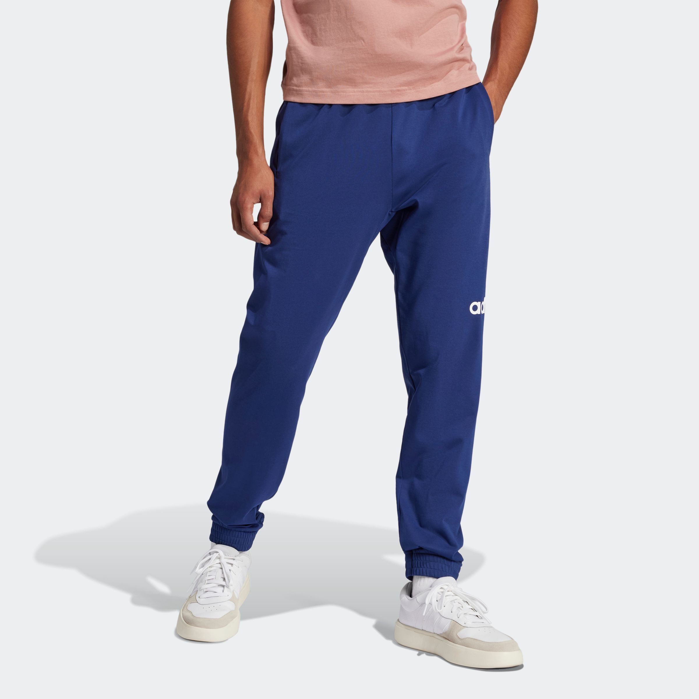 adidas Sportswear Sportbroek M LIN SJ TE PT (1-delig) heren sportbroeken maat XXL blauw