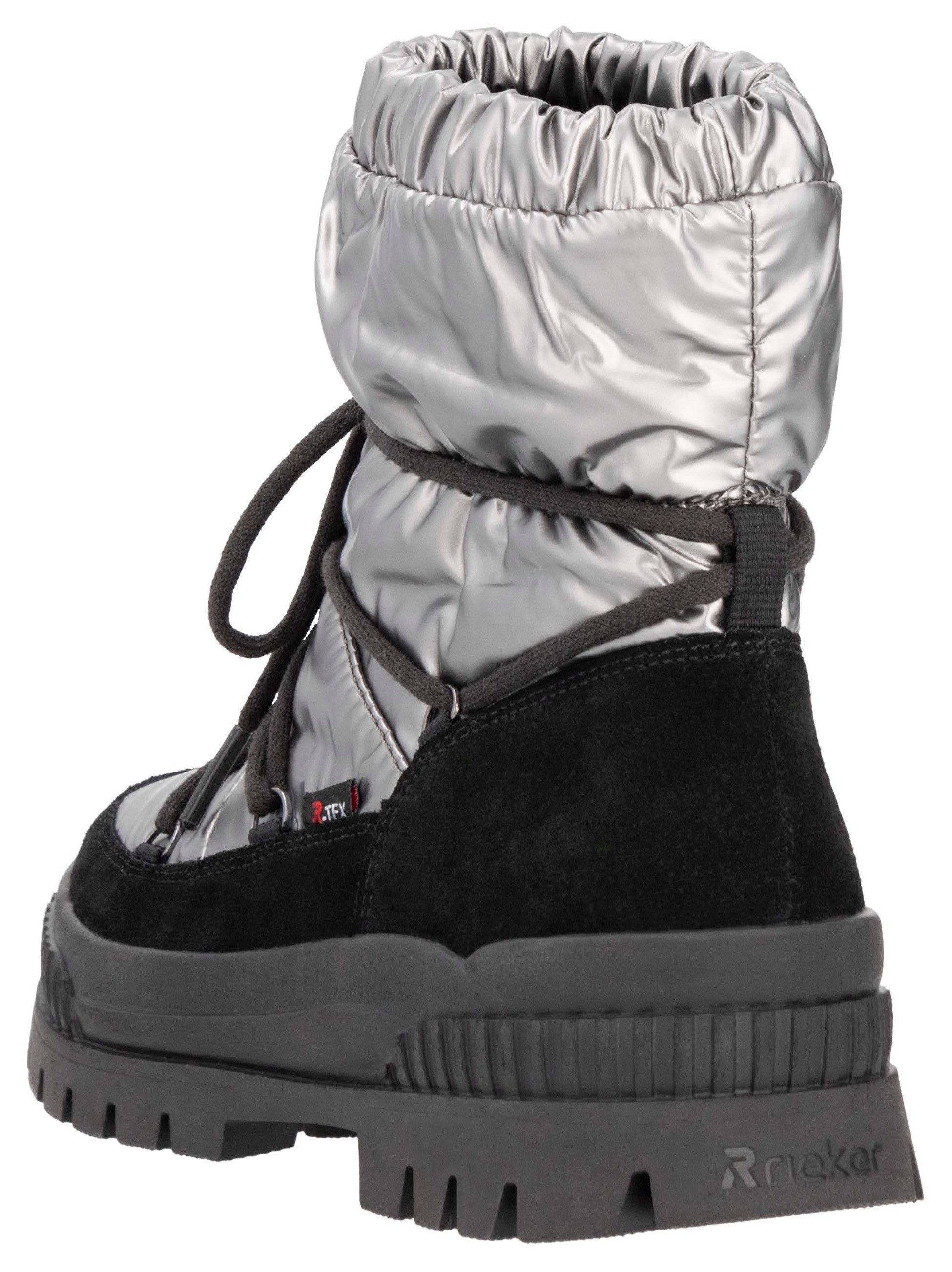 Rieker EVOLUTION Winterlaarzen , snowboots, veterschoenen met waterafstotende tex-membraan