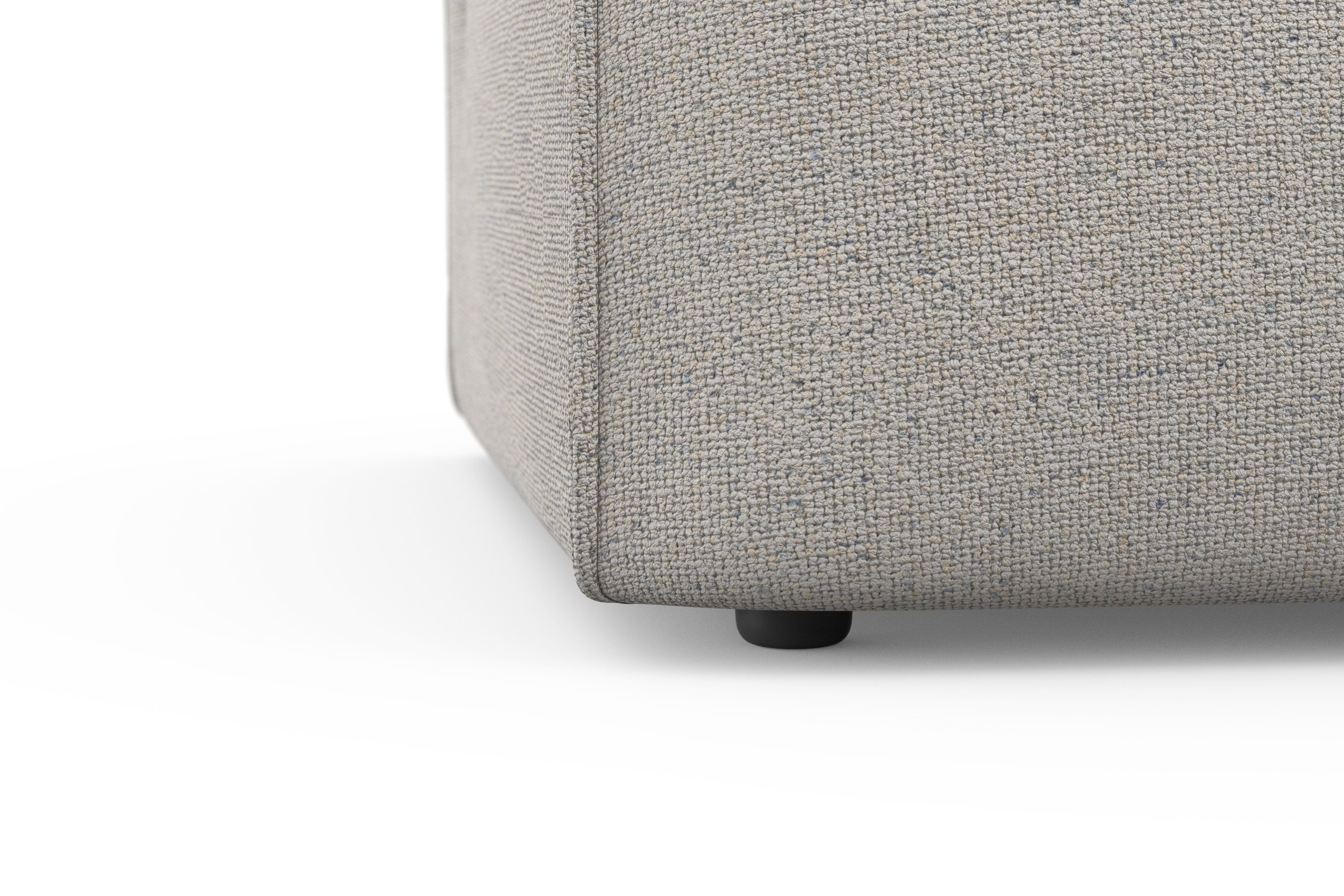 RAUM.ID Fauteuil Merid sofa-middenelement, afmetingen B/D/H: 84/97/46 cm als module of apart te gebruiken, voor individuele samenstelling