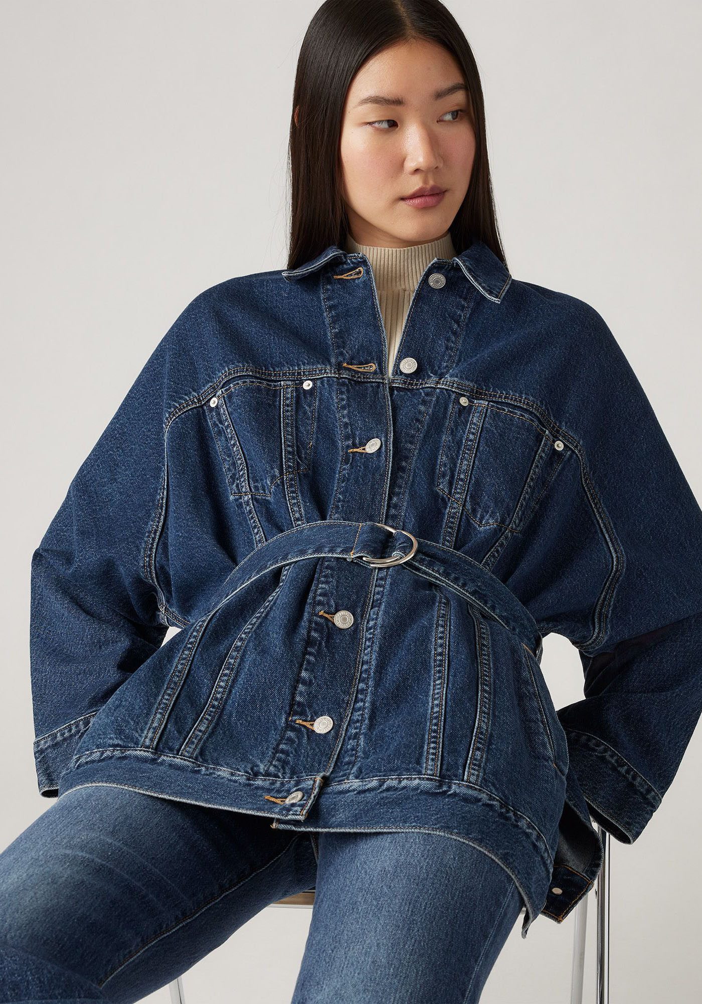 Levi's® Jeansjack BELTED DOLMAN TRUCKER