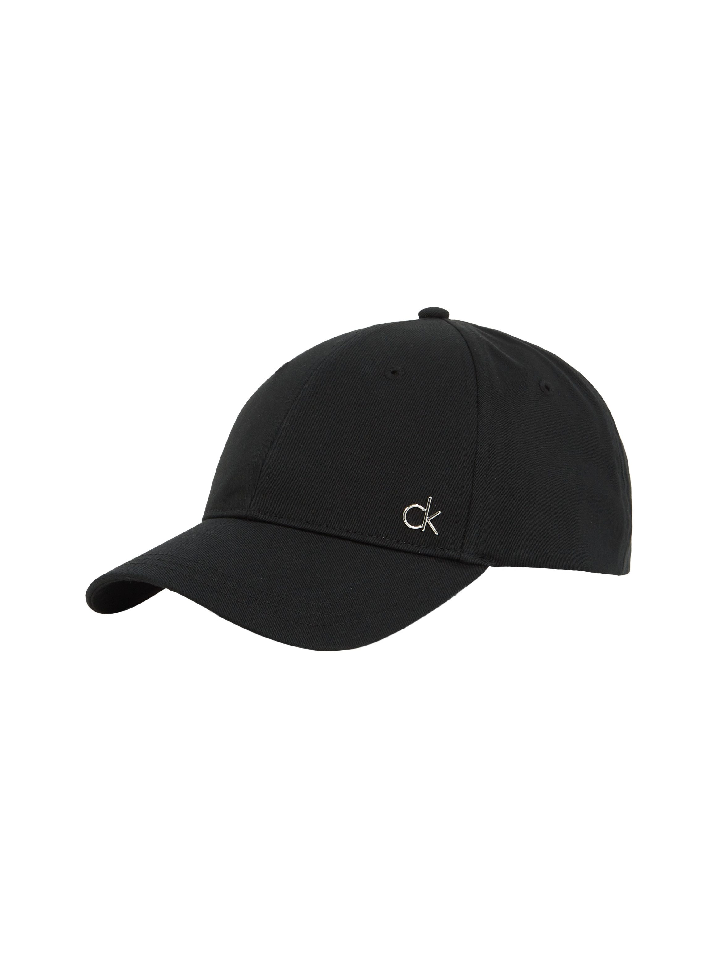 Calvin Klein Baseball pet CK METAL COTTON CAP Logoprand op de klem sluiting