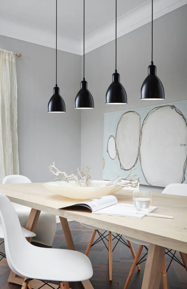 EGLO Hanglamp PRIDDY hanglamp, pendellamp, staal, zwart, E27, industrieel