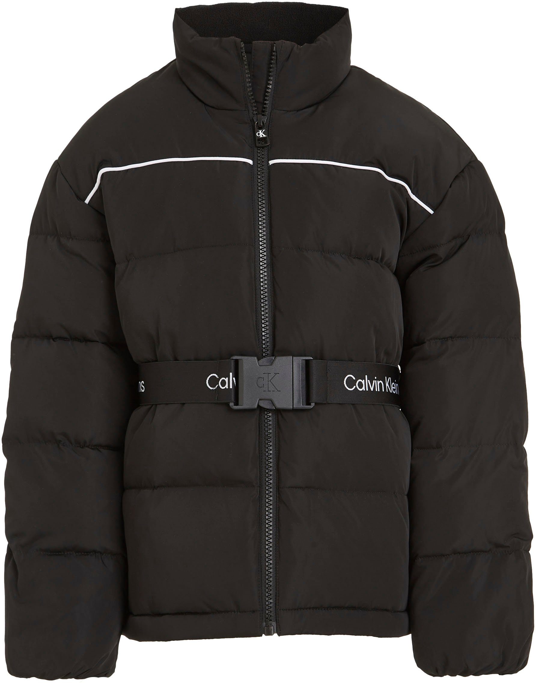 Calvin Klein Winterjack LOGO TAPE BELT JACKET
