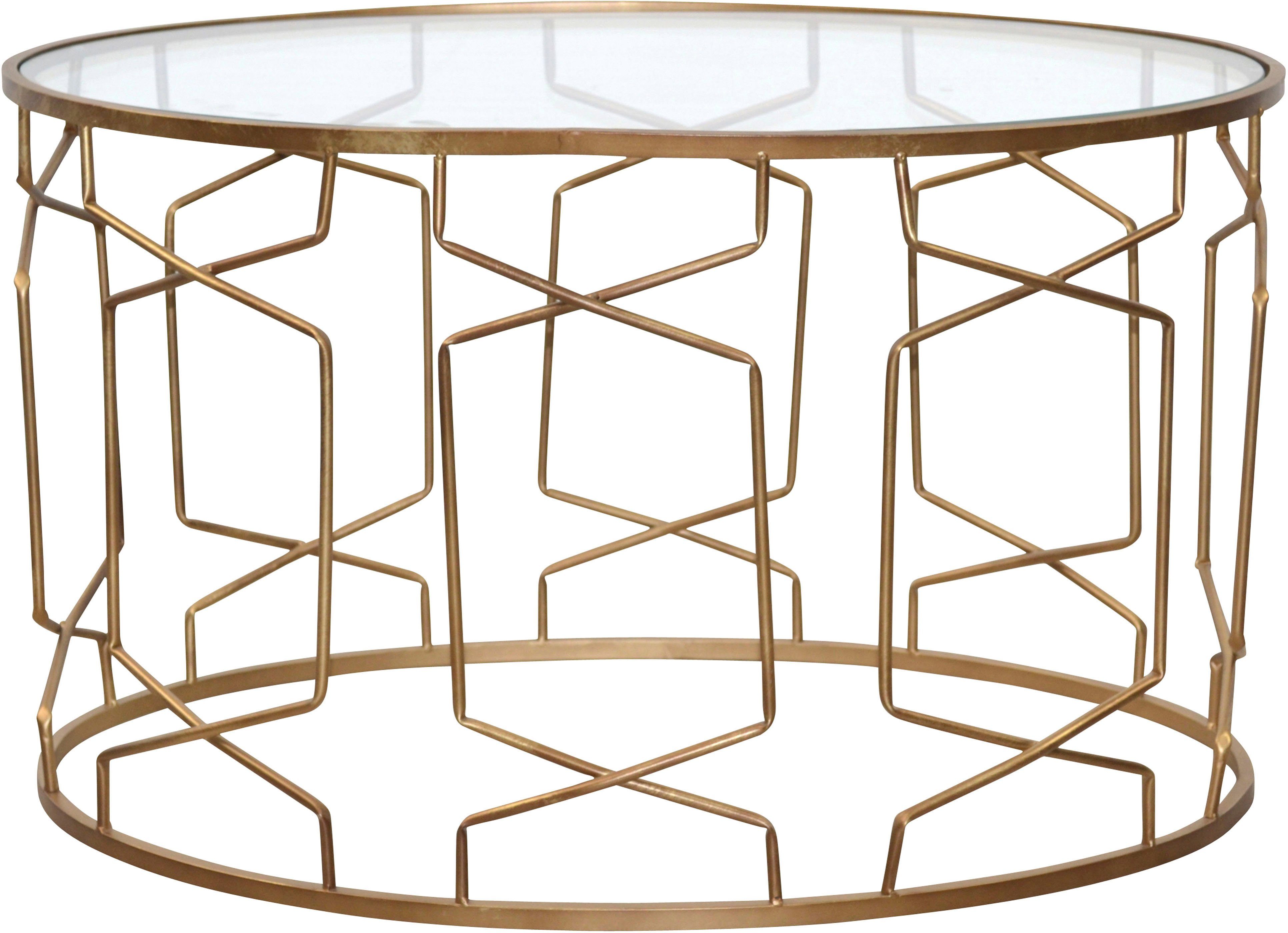 HOFMANN LIVING AND MORE Salontafel salontafels goud