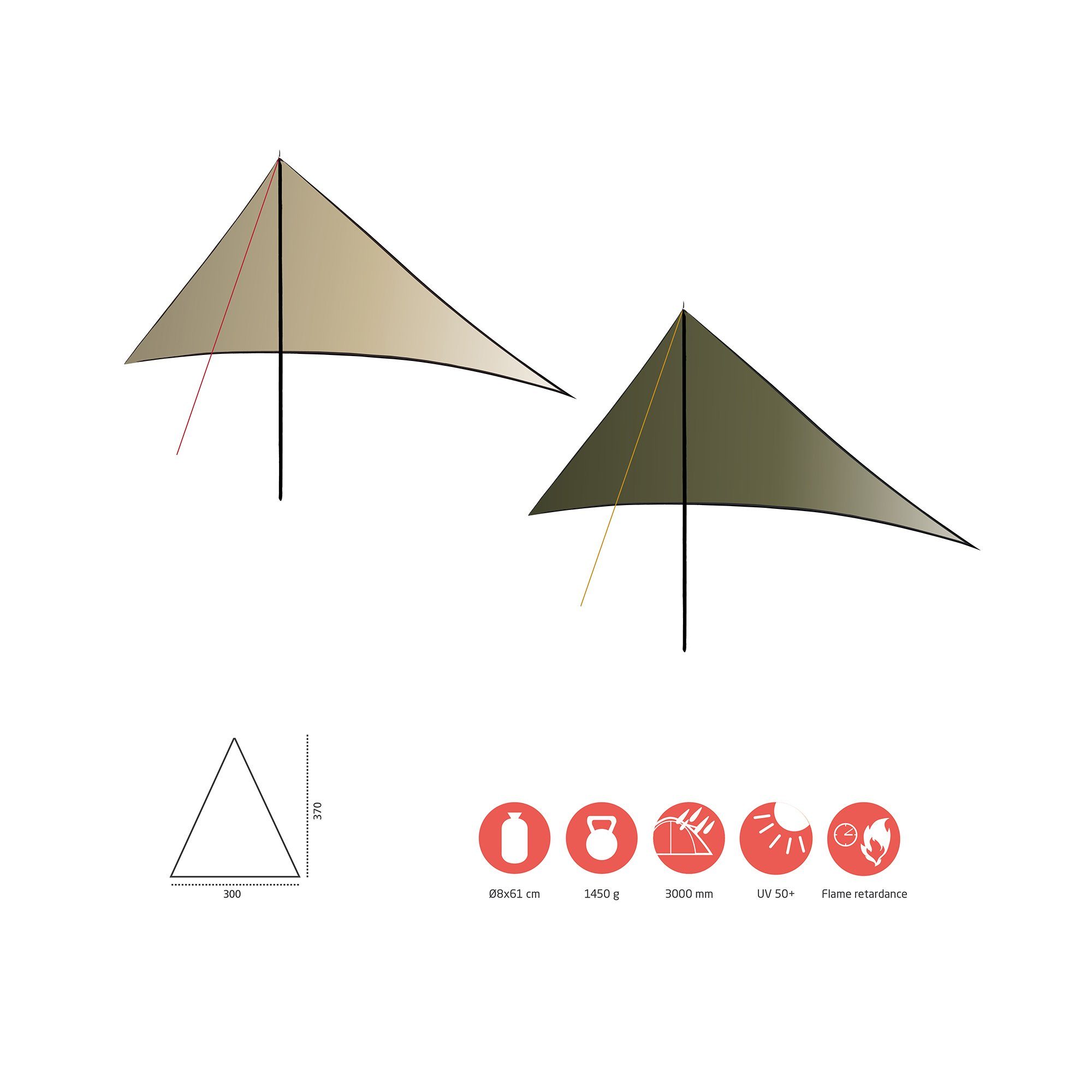 GRAND CANYON Tarp ZUNI RAY