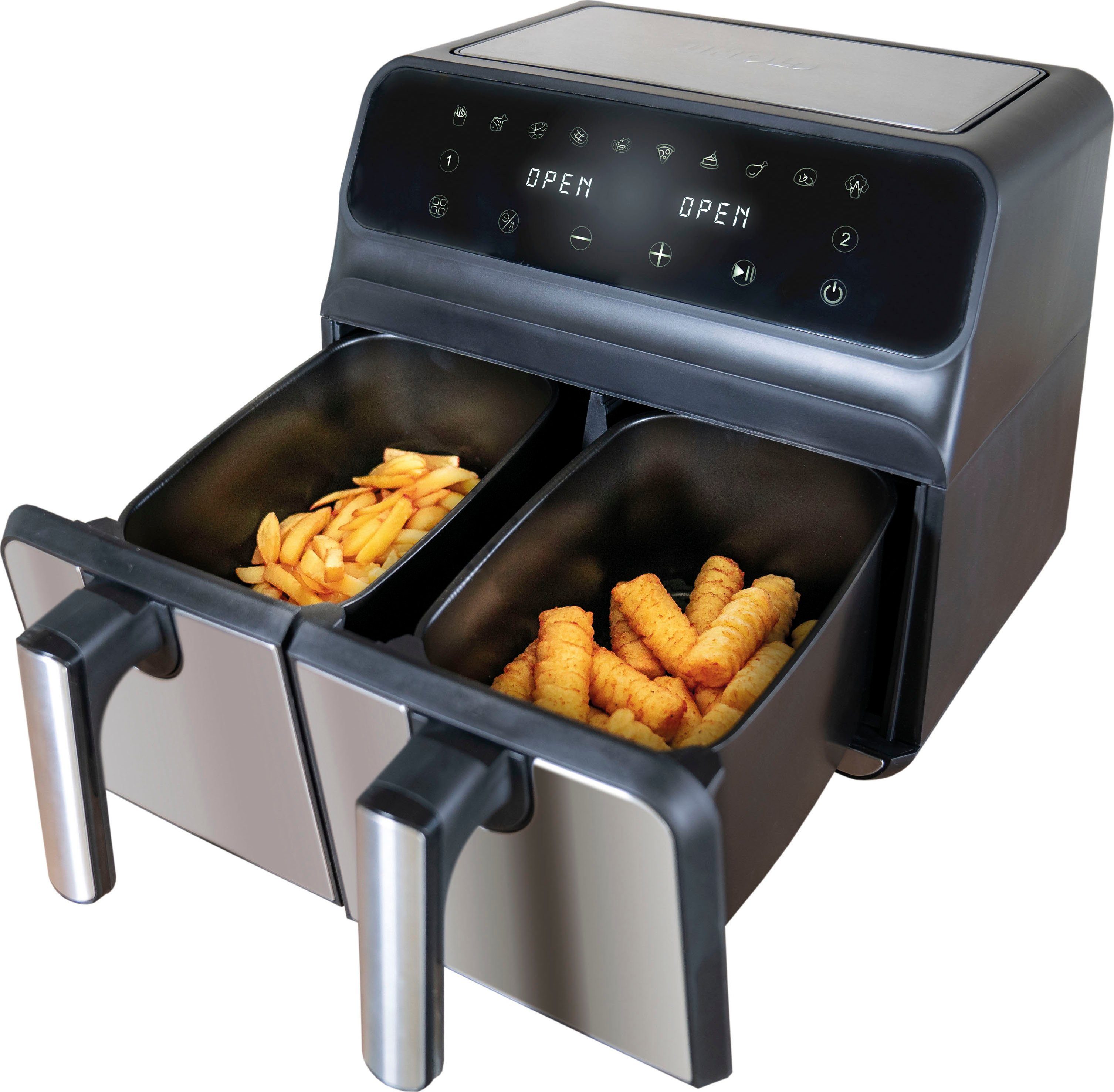 Unold Airfryer Dubbele kamer twin zone 58685