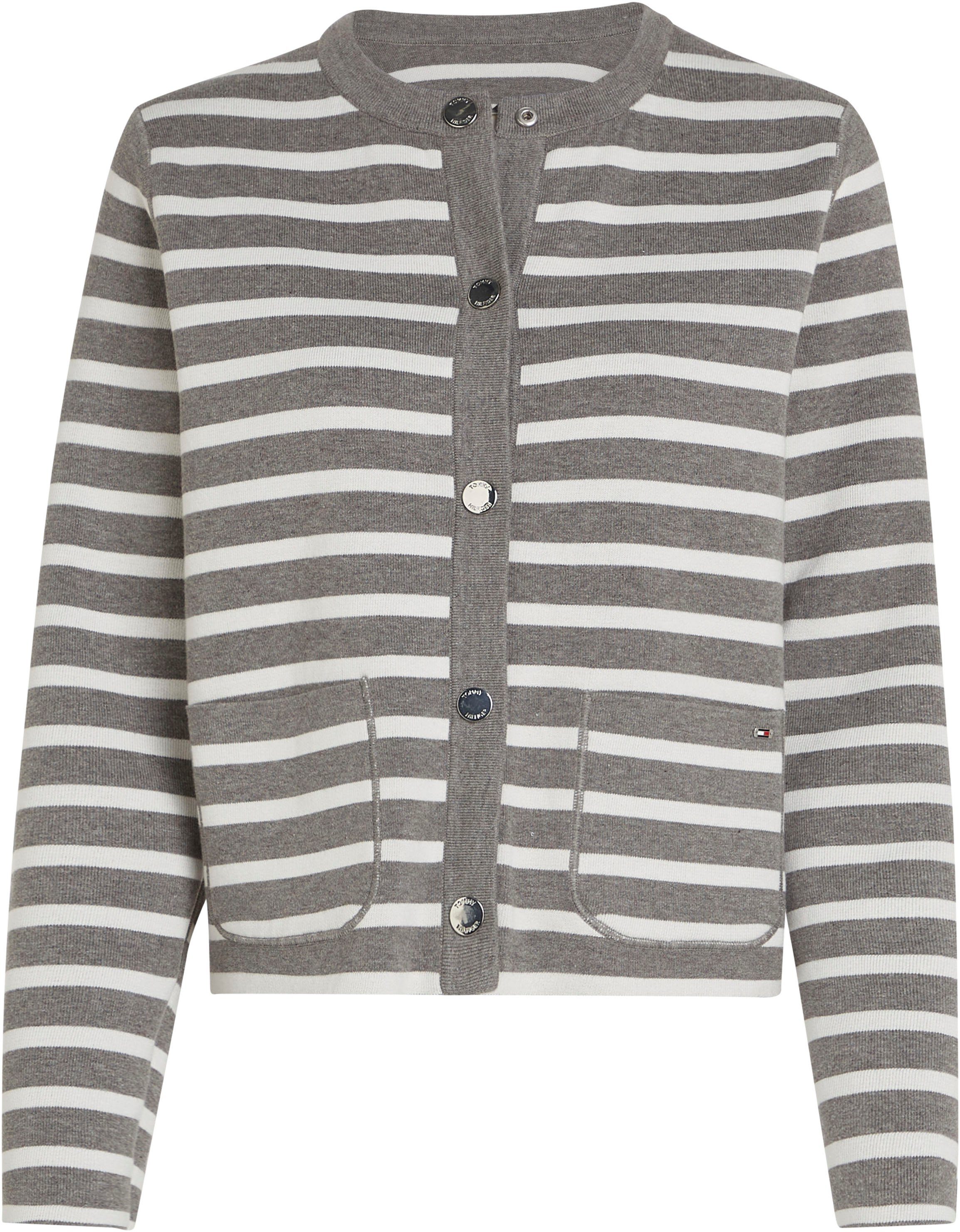 Tommy Hilfiger Vest CO JERSEY STCH REVERSIBLE CARDI