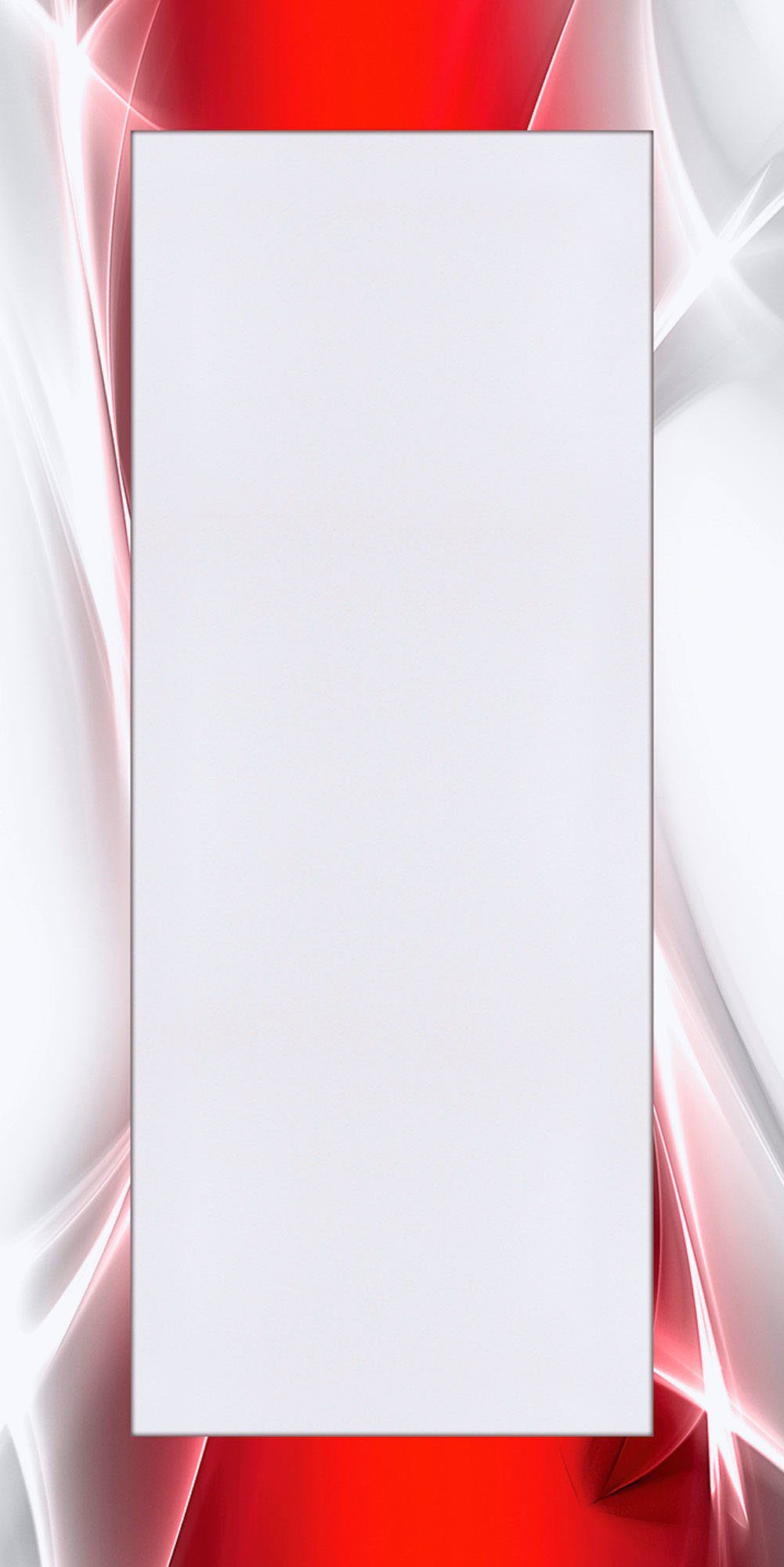 Artland Sierspiegel Creatief element rood ingelijste spiegel voor het hele lichaam met motiefrand, geschikt voor kleine, smalle hal, halspiegel, mirror spiegel omrand om op te hang
