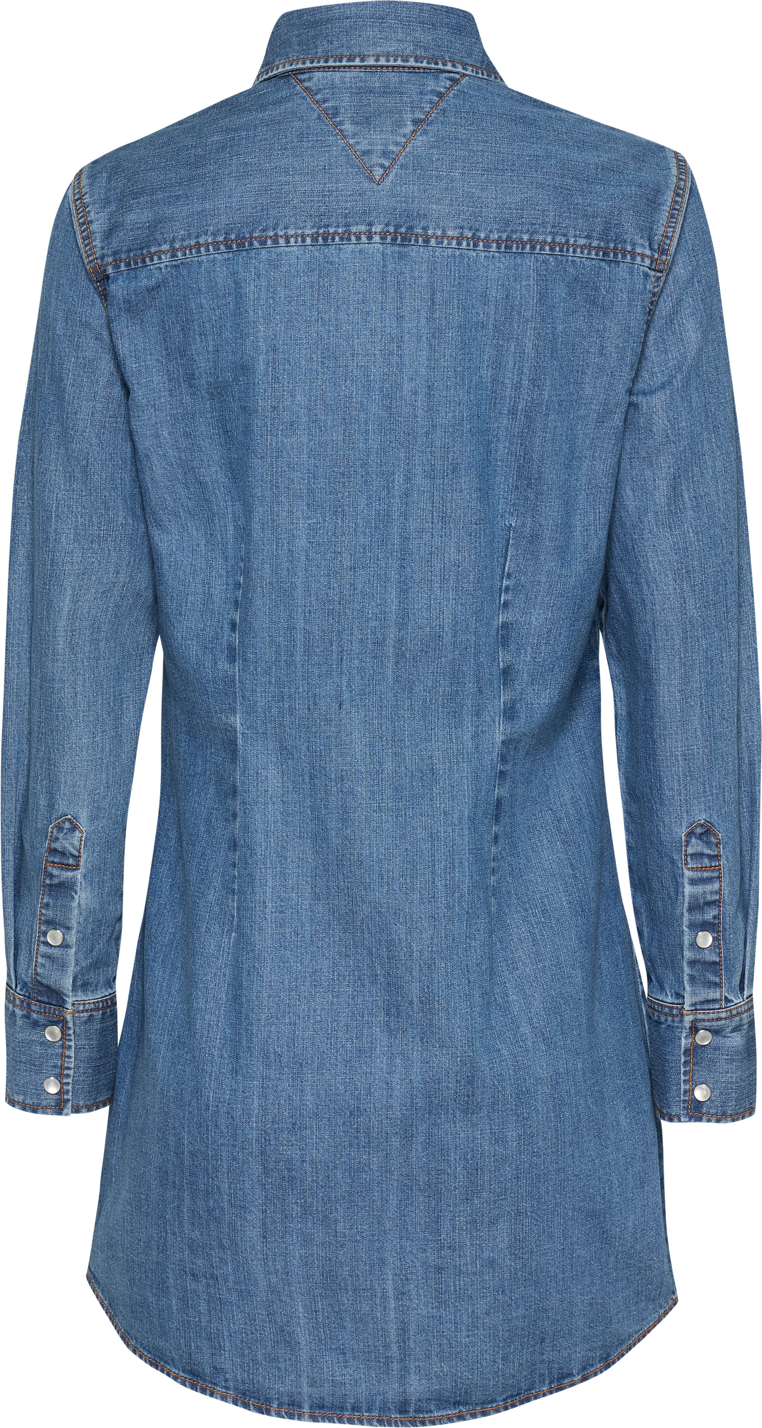 TOMMY JEANS jurk REGULAR WESTERN DRESS