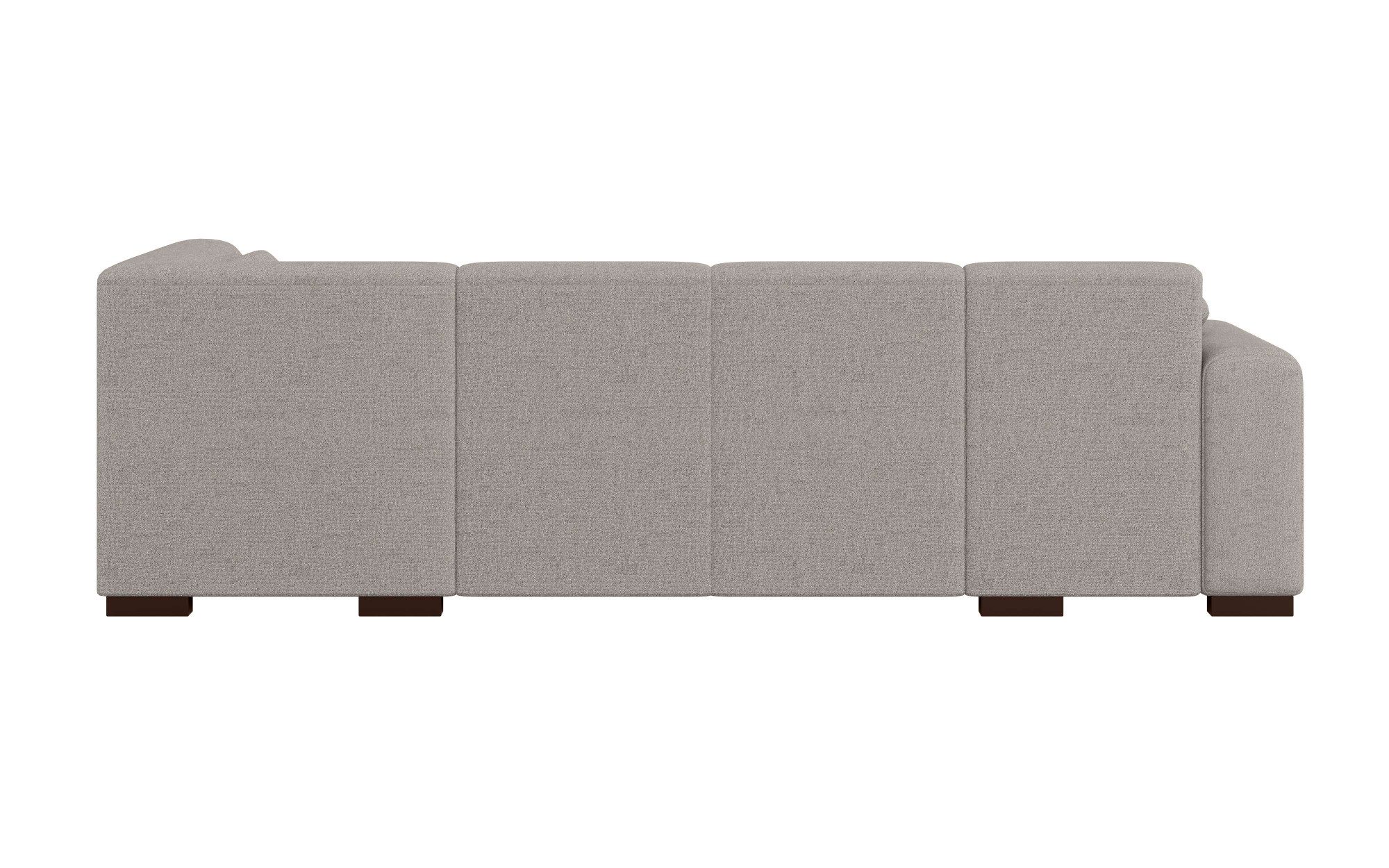 Home affaire Zithoek BORNHOLM U-vorm met chaise longue rechts/links, B/D/H: 300/162/85 cm U-vorm met golvende ondervering, chaise longue rechts of links bestelbaar