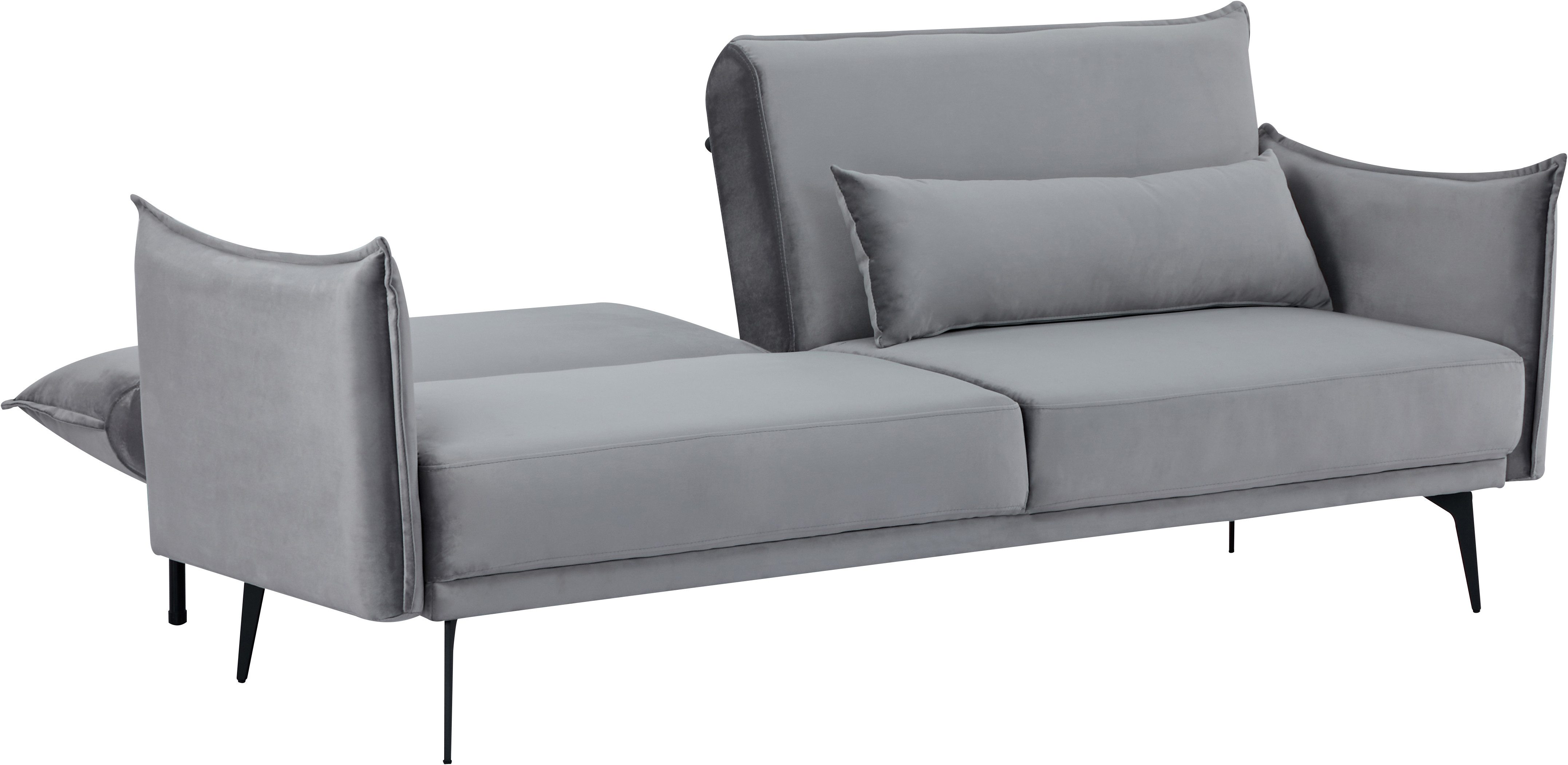 INOSIGN Slaapbank TULARE, 204 cm, opklapbare 3-zits met verstelbare rugleuning,