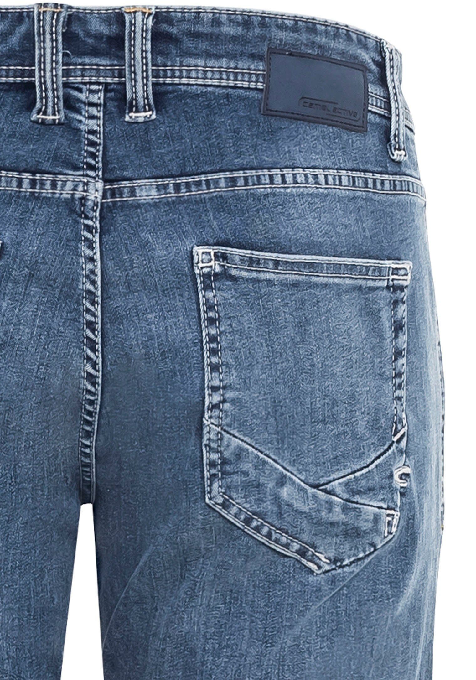 camel active 5-pocket jeans Madison lichte used-look