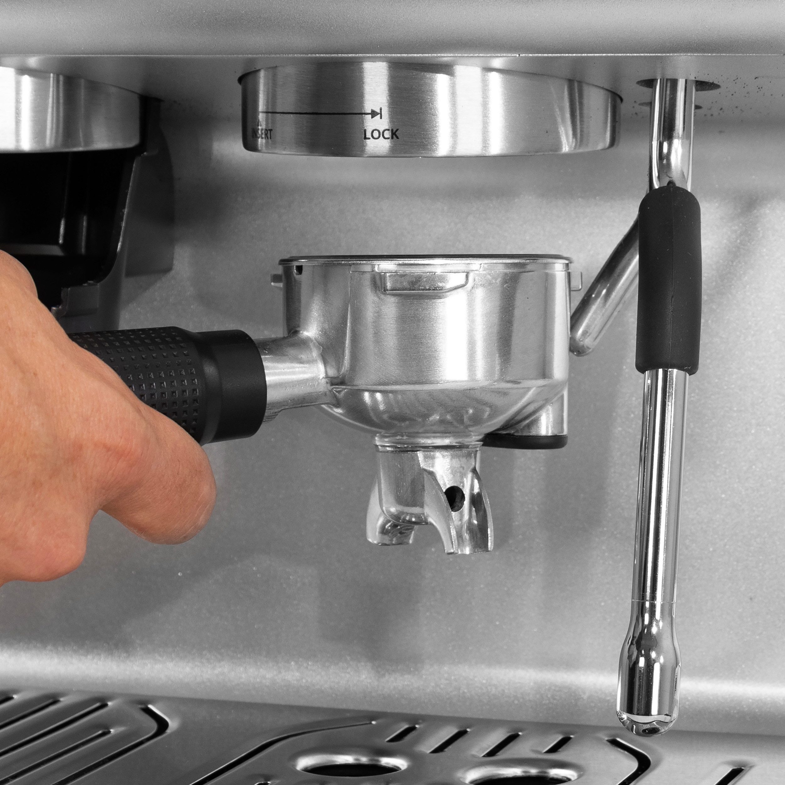 Krups Espressomachine XP801T Precision, Siebträger