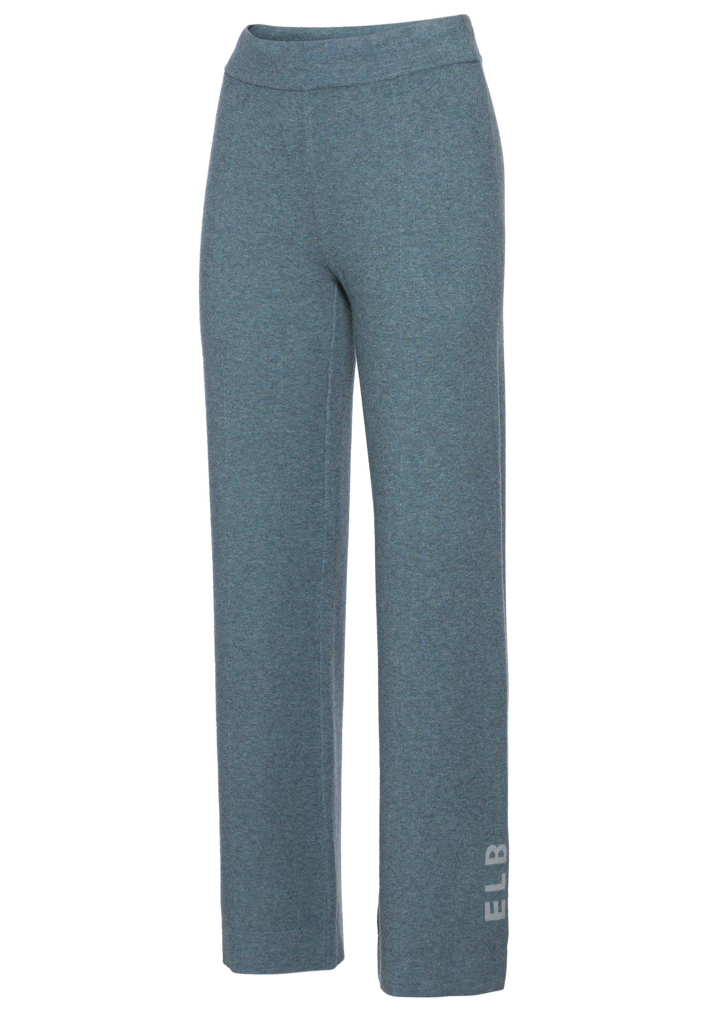 Elbsand Tricotbroek Loungebroek, relaxbroek van zacht hoogwaardig breiwerk, loungewear