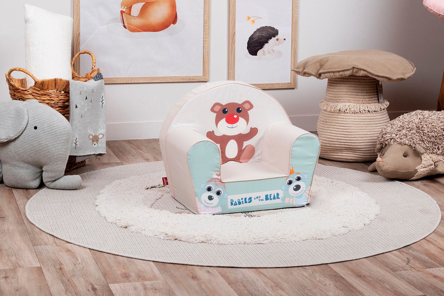 Knorrtoys® Fauteuil Babies and the bear