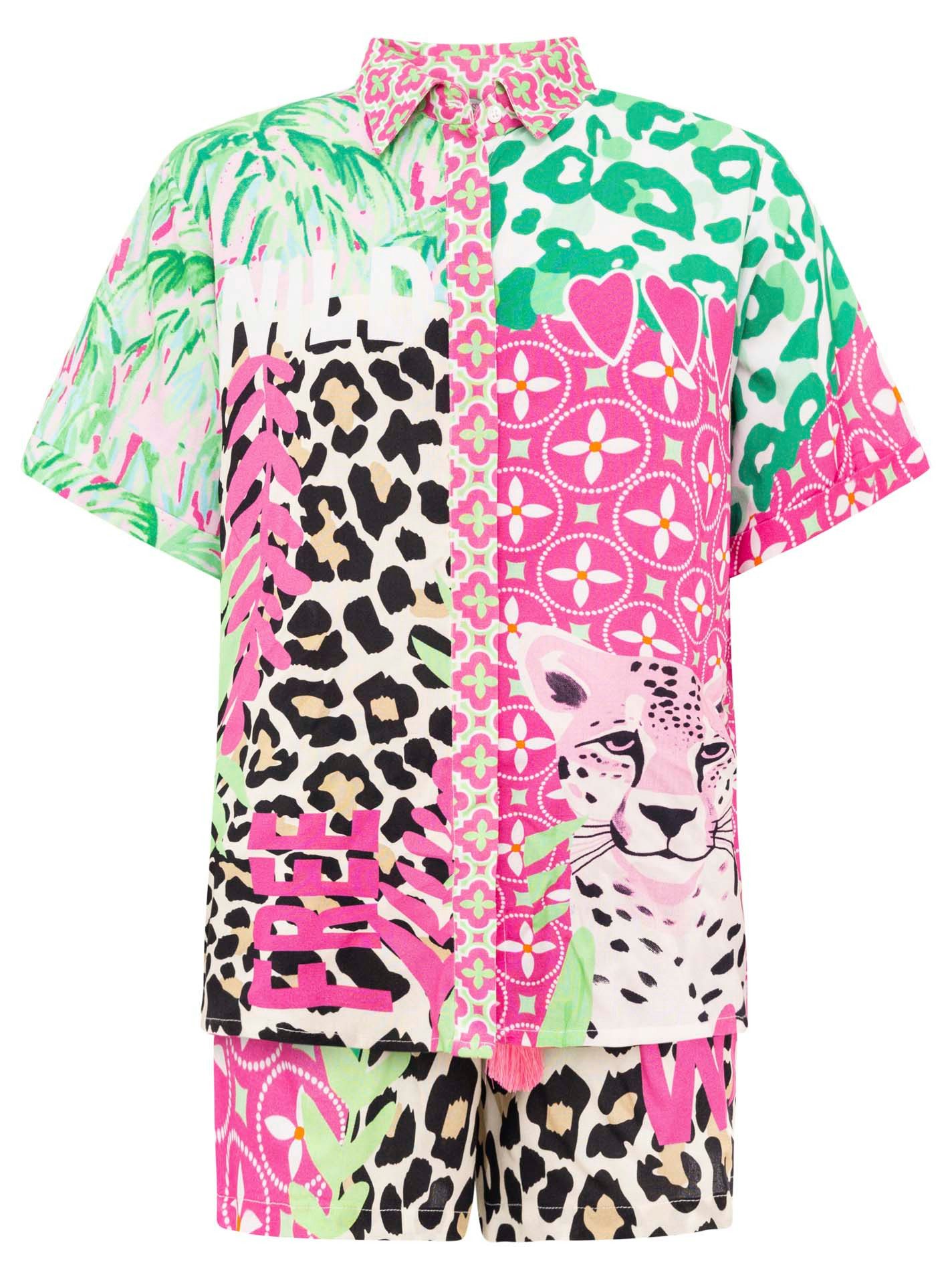 Zwillingsherz Shirtblouse "Wilde Jungle"