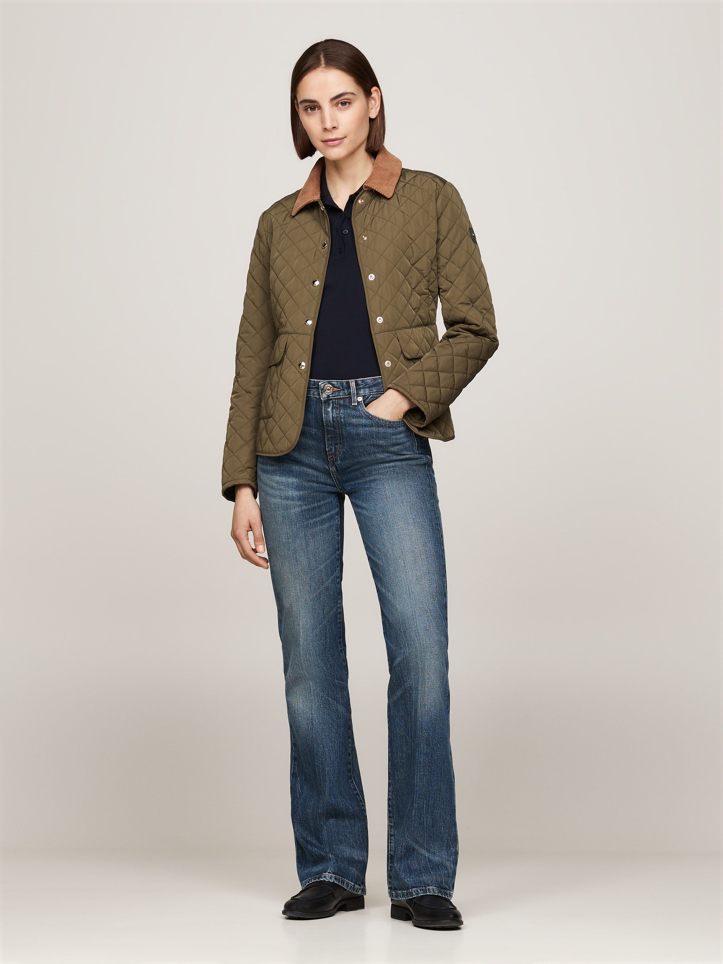 Tommy Hilfiger Gewatteerde jas met gestempeld logo