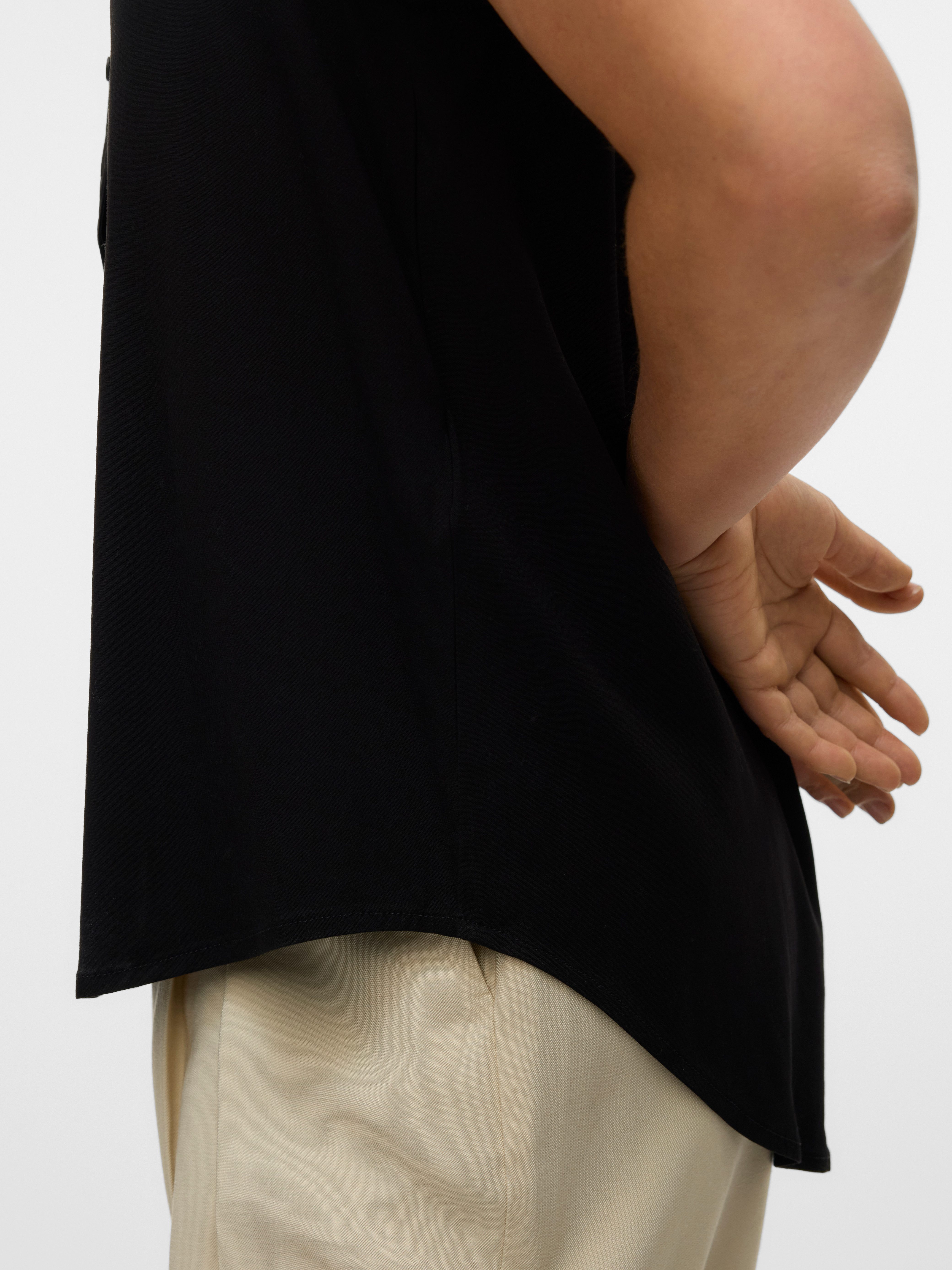 Vero Moda Top VMBELLA SL V-NECK TOP WVN GA NOOS