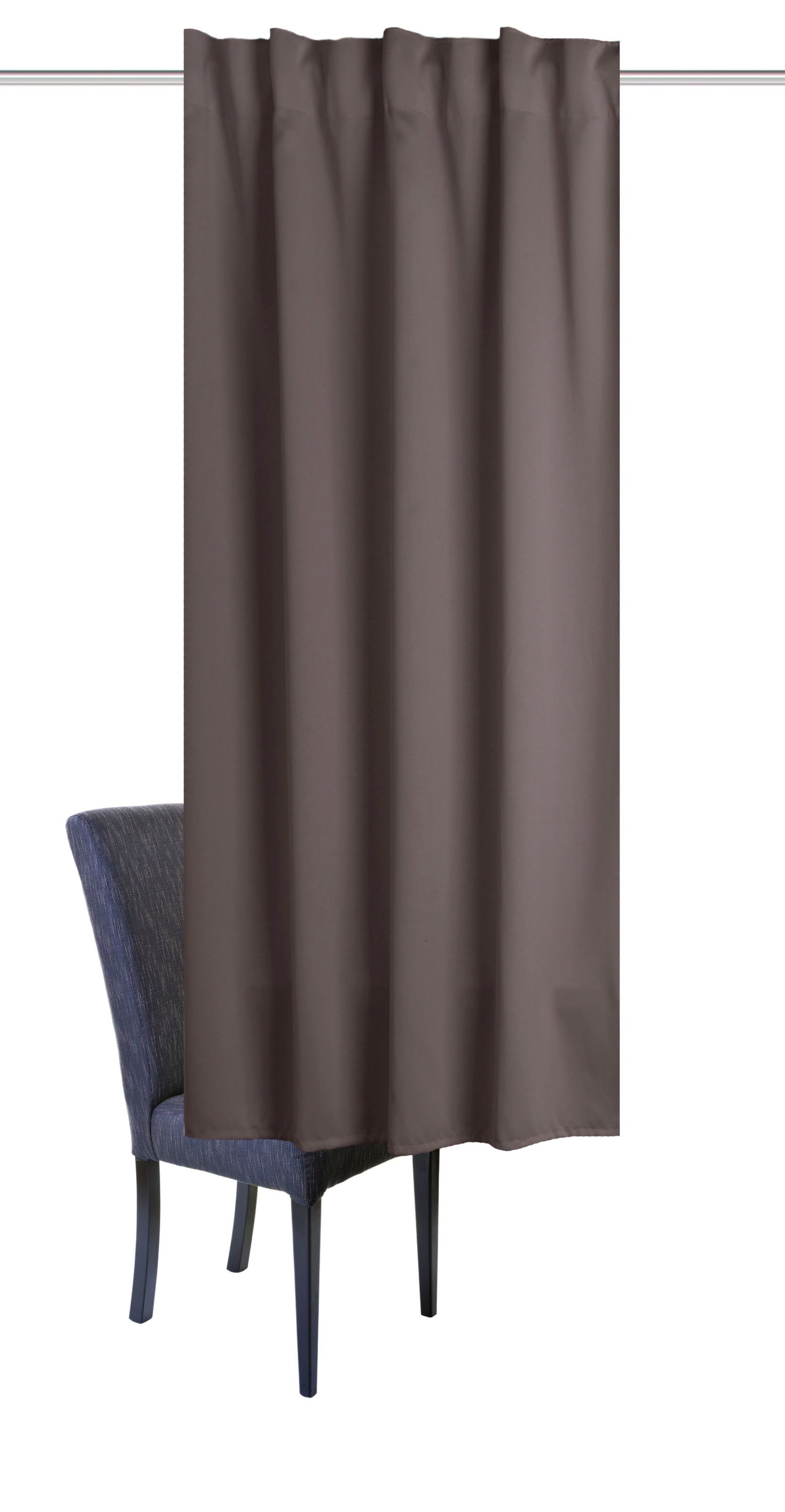 Home Basics Gordijn Blacky Kombibandschal BLACKY uni (1 stuk)