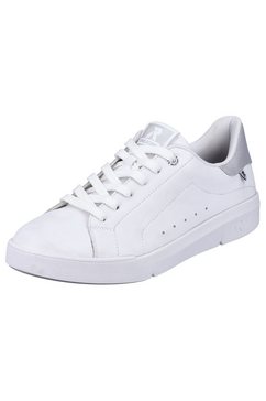 rieker evolution sneakers in eenkleurige look wit