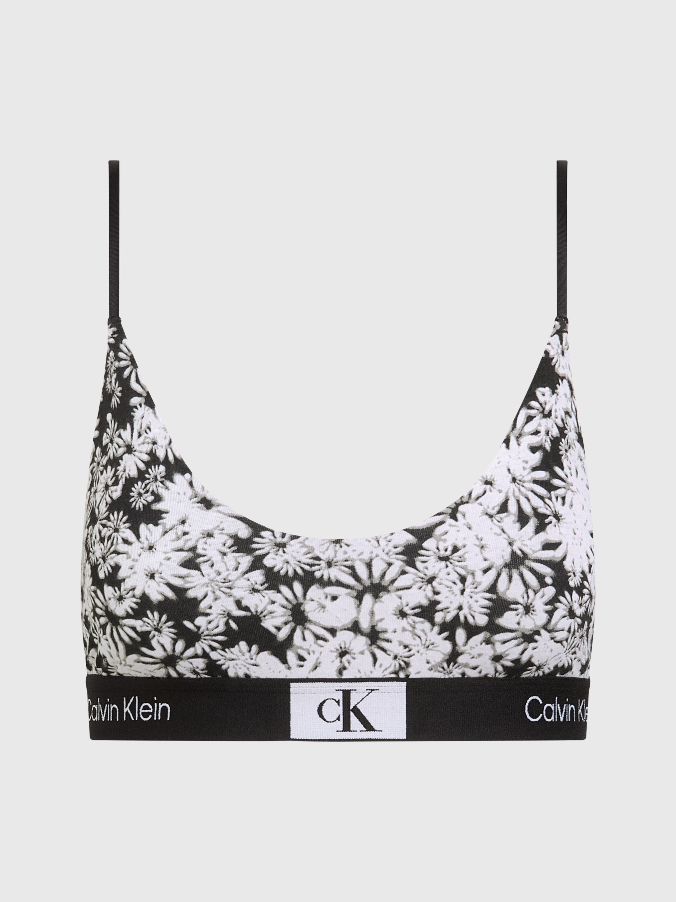 Calvin Klein Bralette UNLINED BRALETTE met klassieke tailleband met ck logo