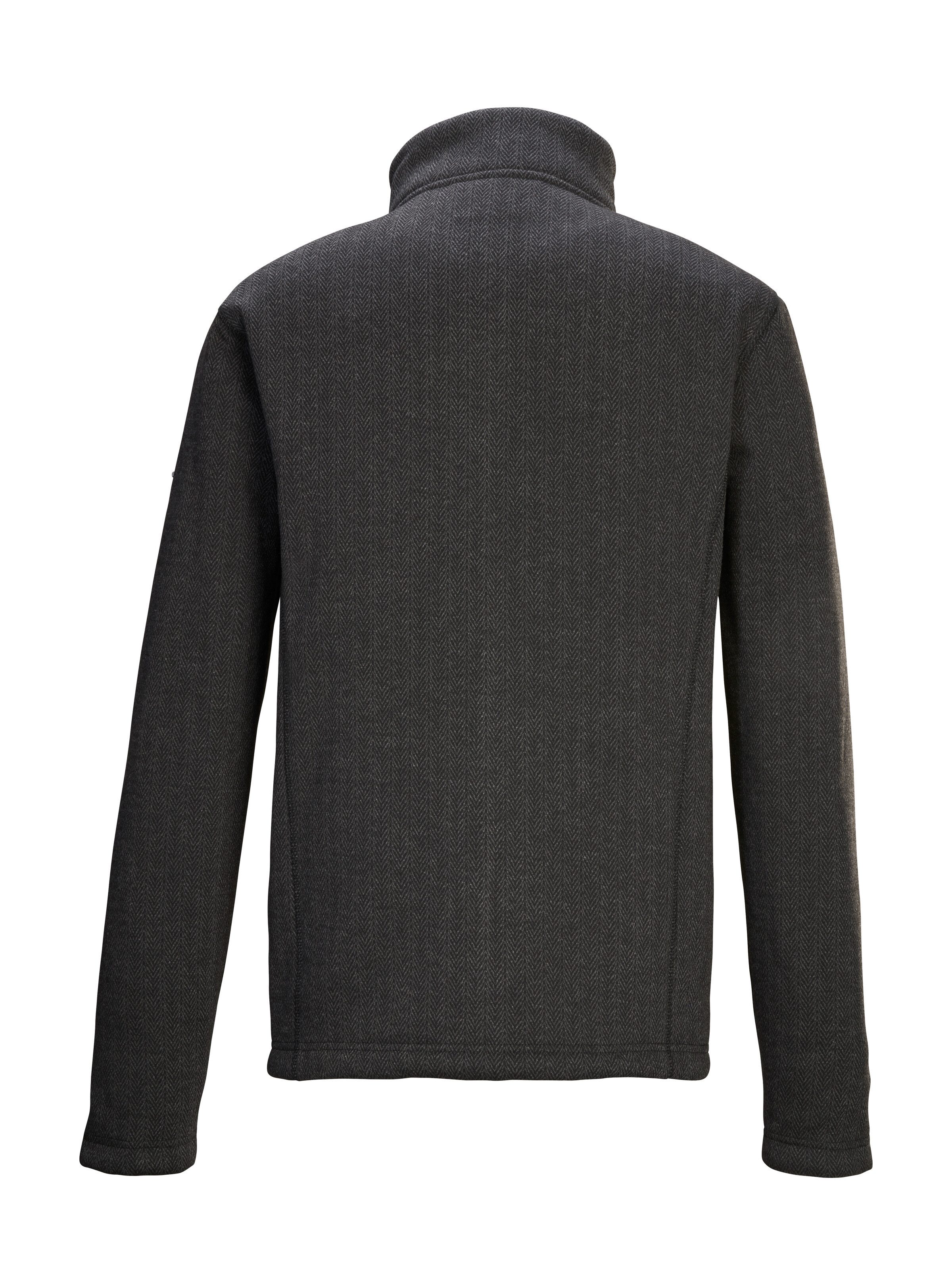 G.I.G.A. DX by killtec Fleecejack GW 48 MN KNTFLC JCKT Gebreide fleecejack met visgraatmotief, zakken met ritssluiting, kinbescherming