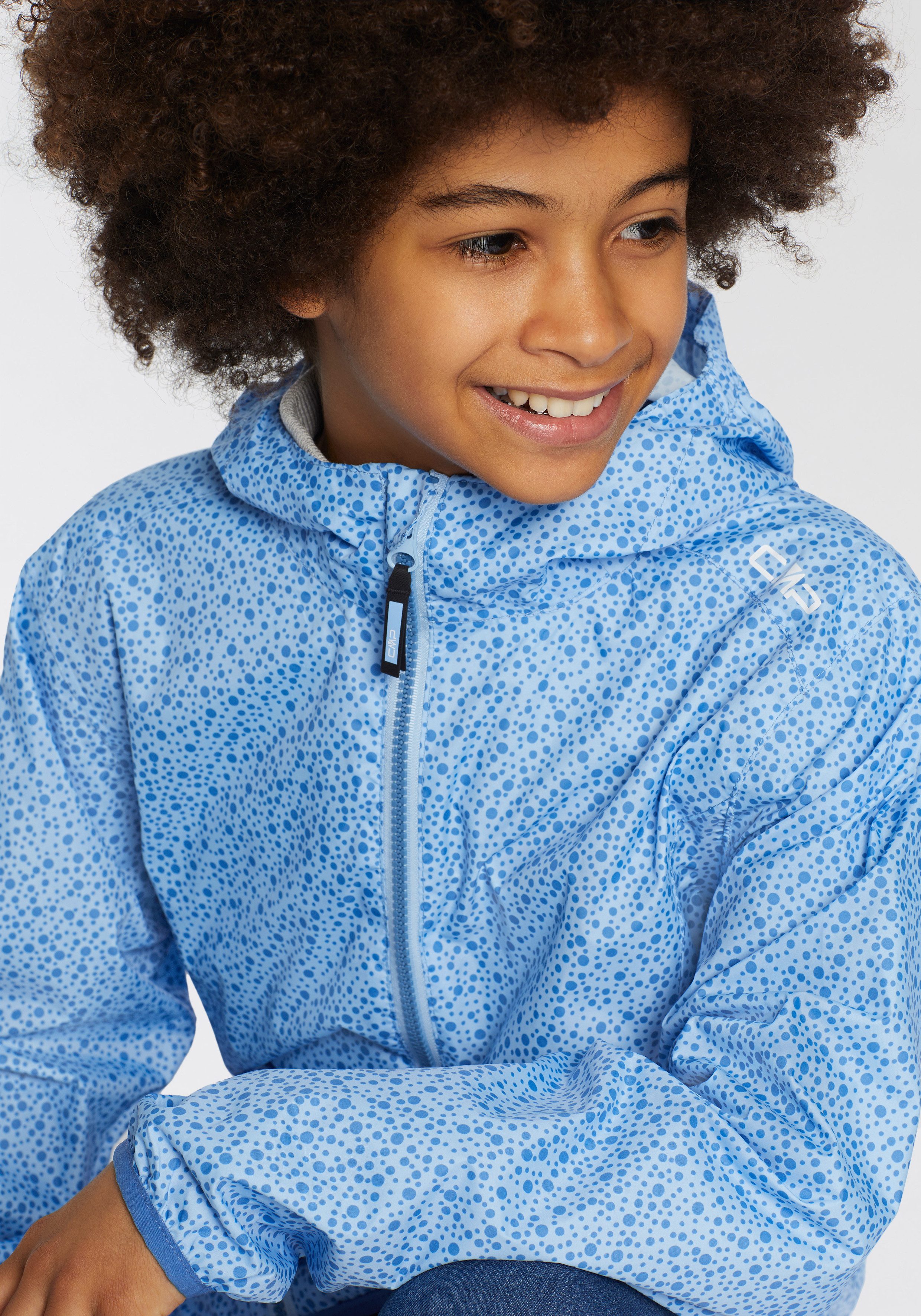 CMP Regenjack KID G JACKET RAIN FIX HOOD Waterdicht & winddicht & snel drogend & voor kinderen (1 stuk)