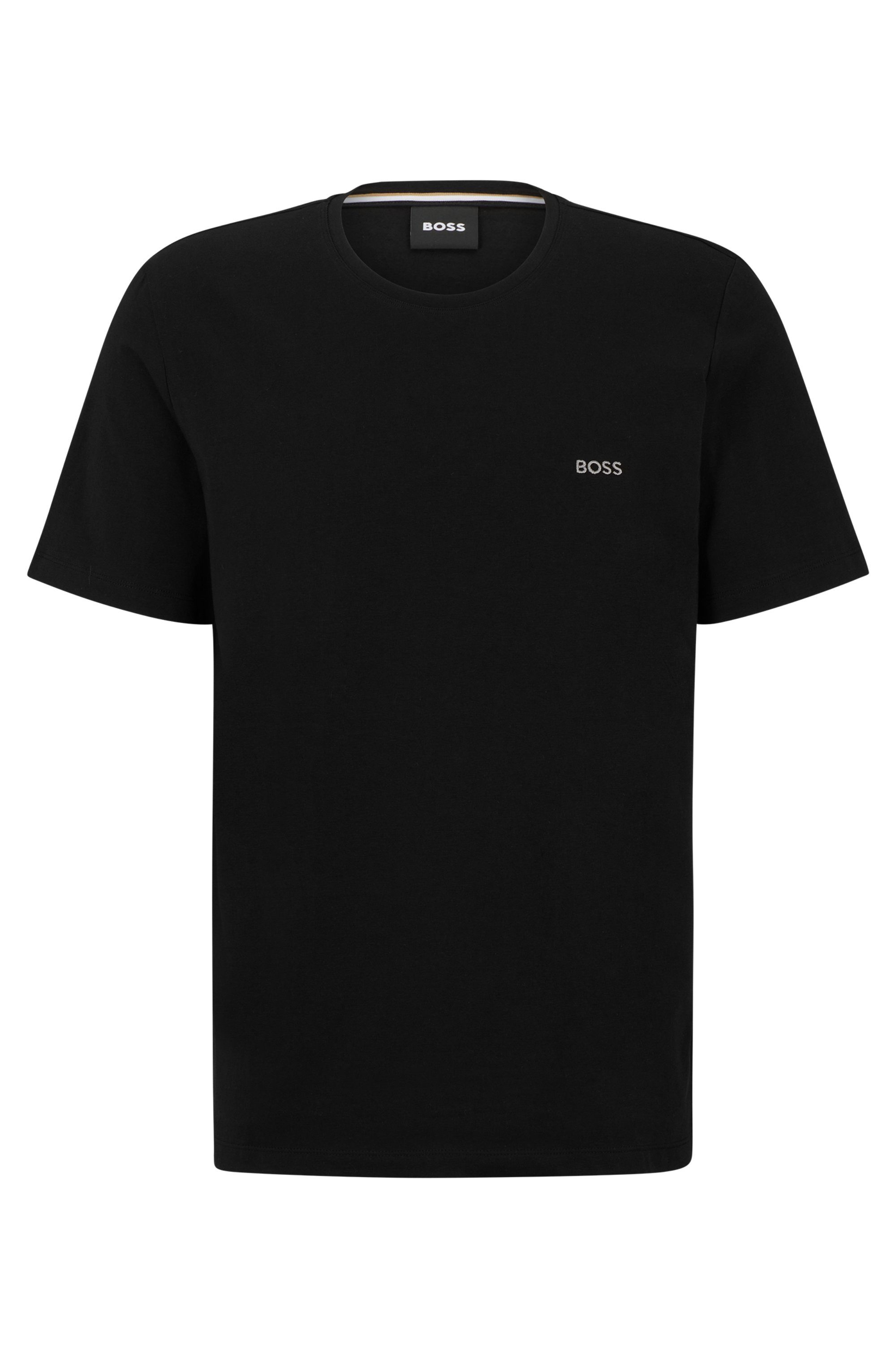 BOSS T-shirt Mix&Match T-Shirt R met boss-borduursel op de borst