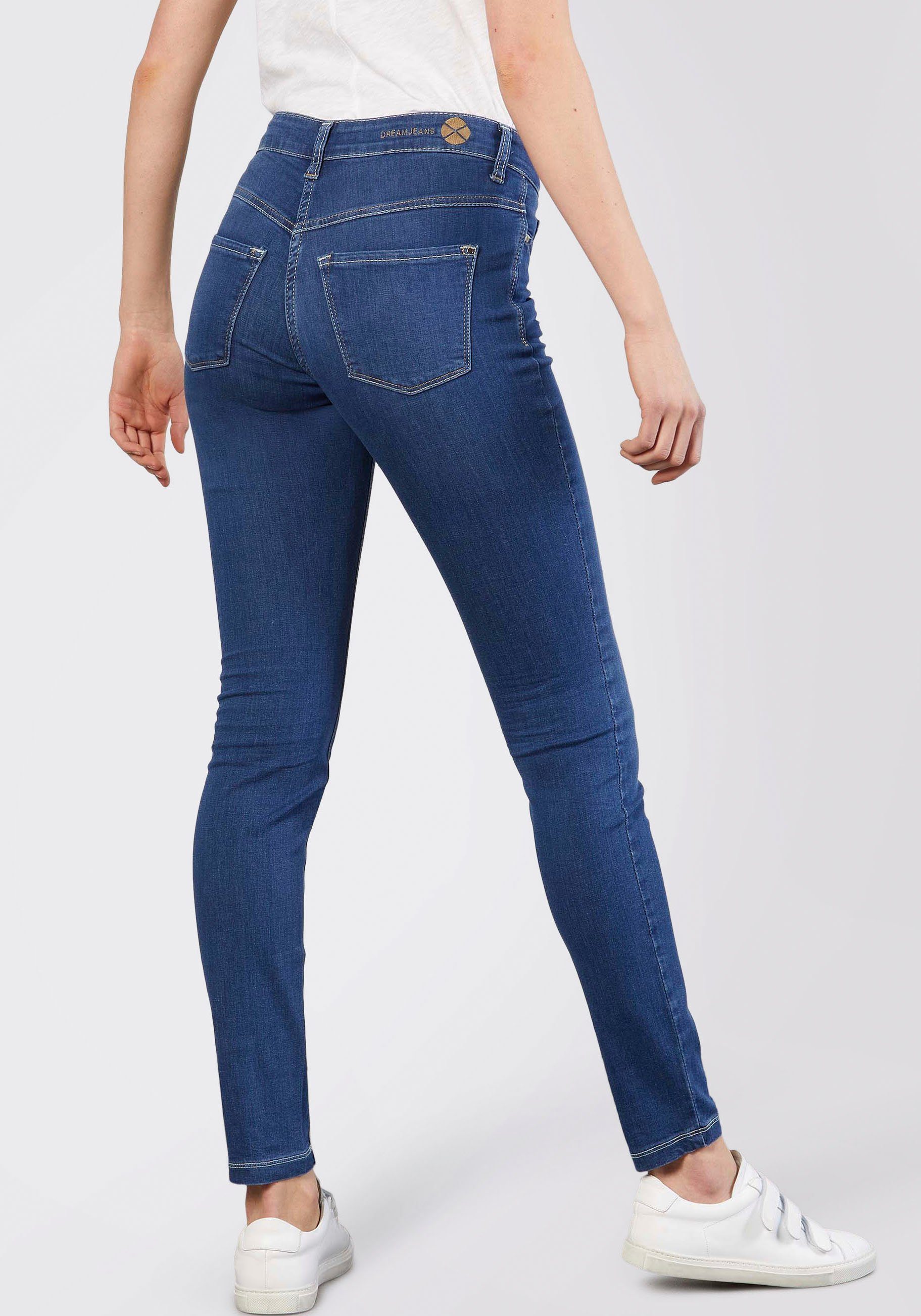 MAC Skinny fit jeans Dream Skinny in hoog-elastische kwaliteit voor de perfecte pasvorm
