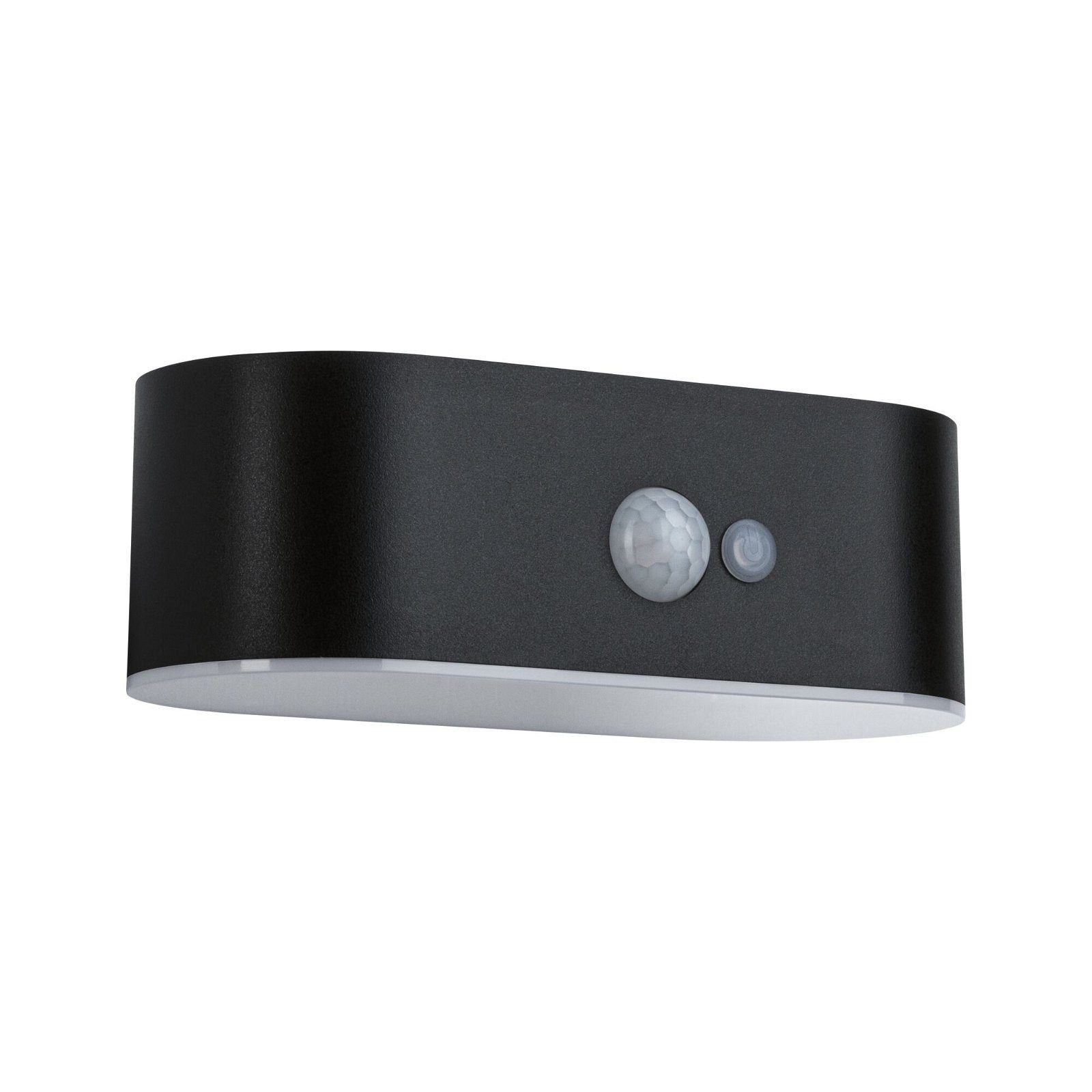 Paulmann Led-wandlamp voor buiten Solar Adya IP44 3000K 200lm Zwart (1 stuk)