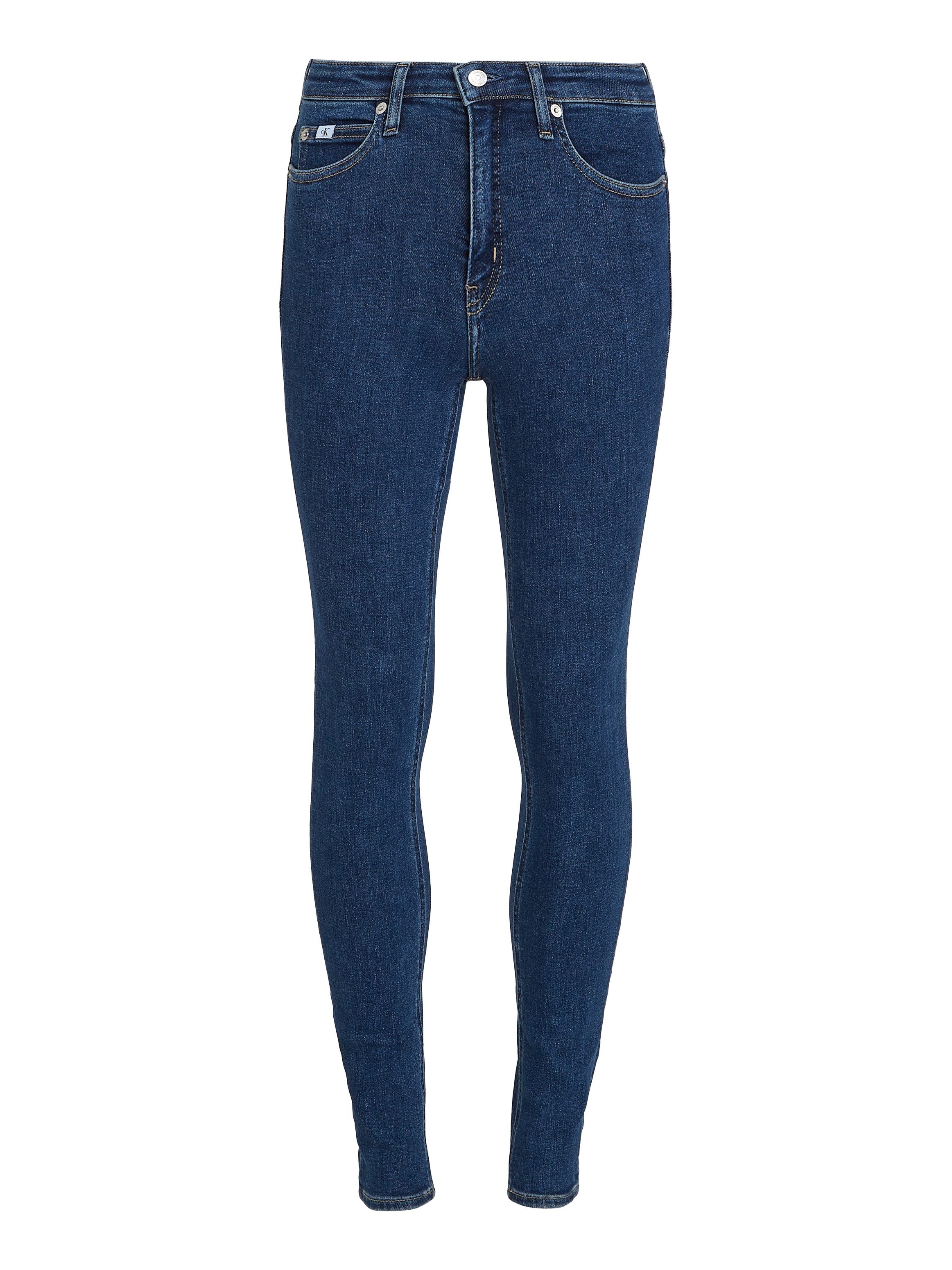 Calvin Klein Skinny fit jeans Mid rise skinny in 5-pocketsstijl
