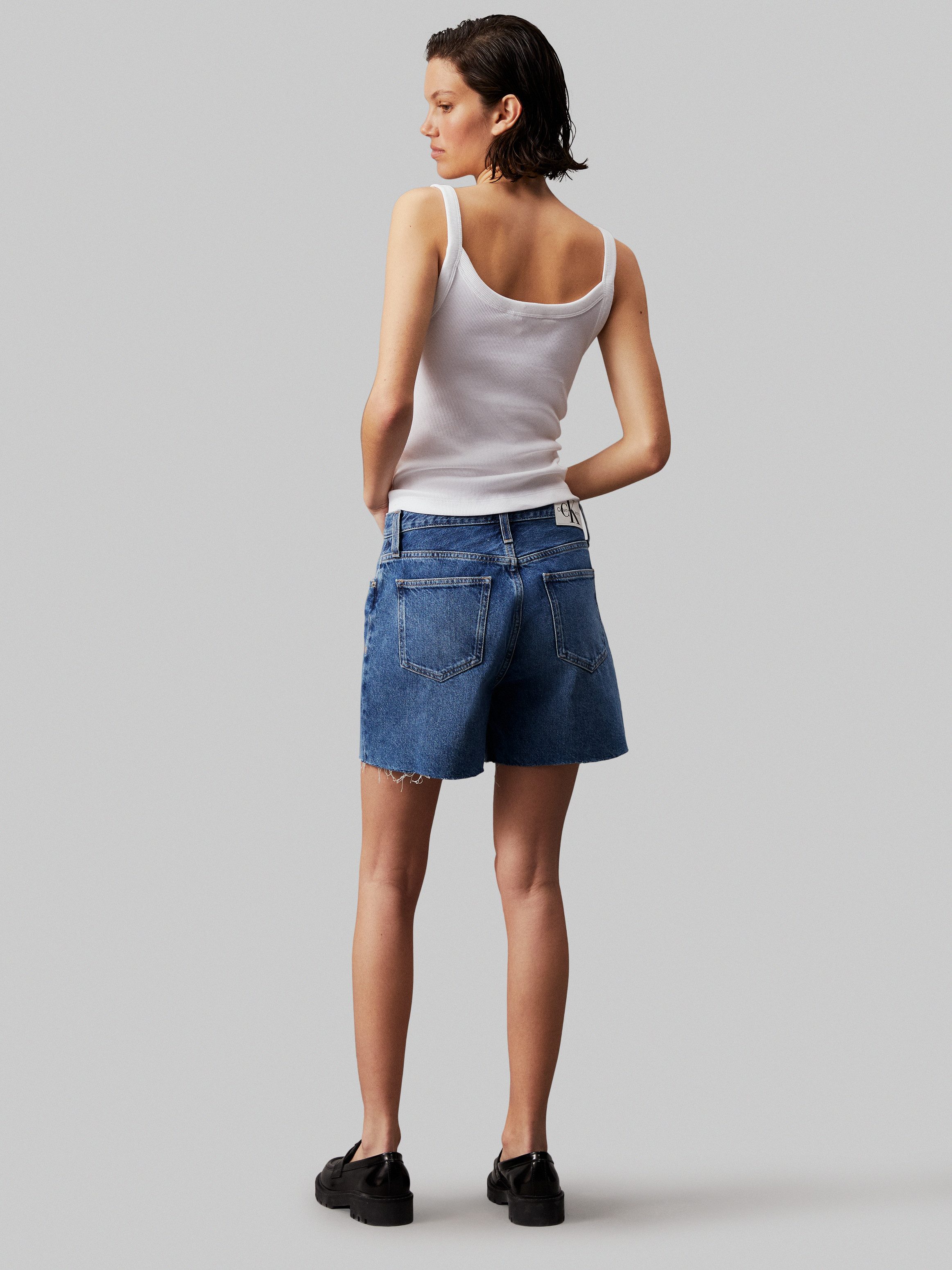 Calvin Klein Short Mom short in 5-pocketsstijl