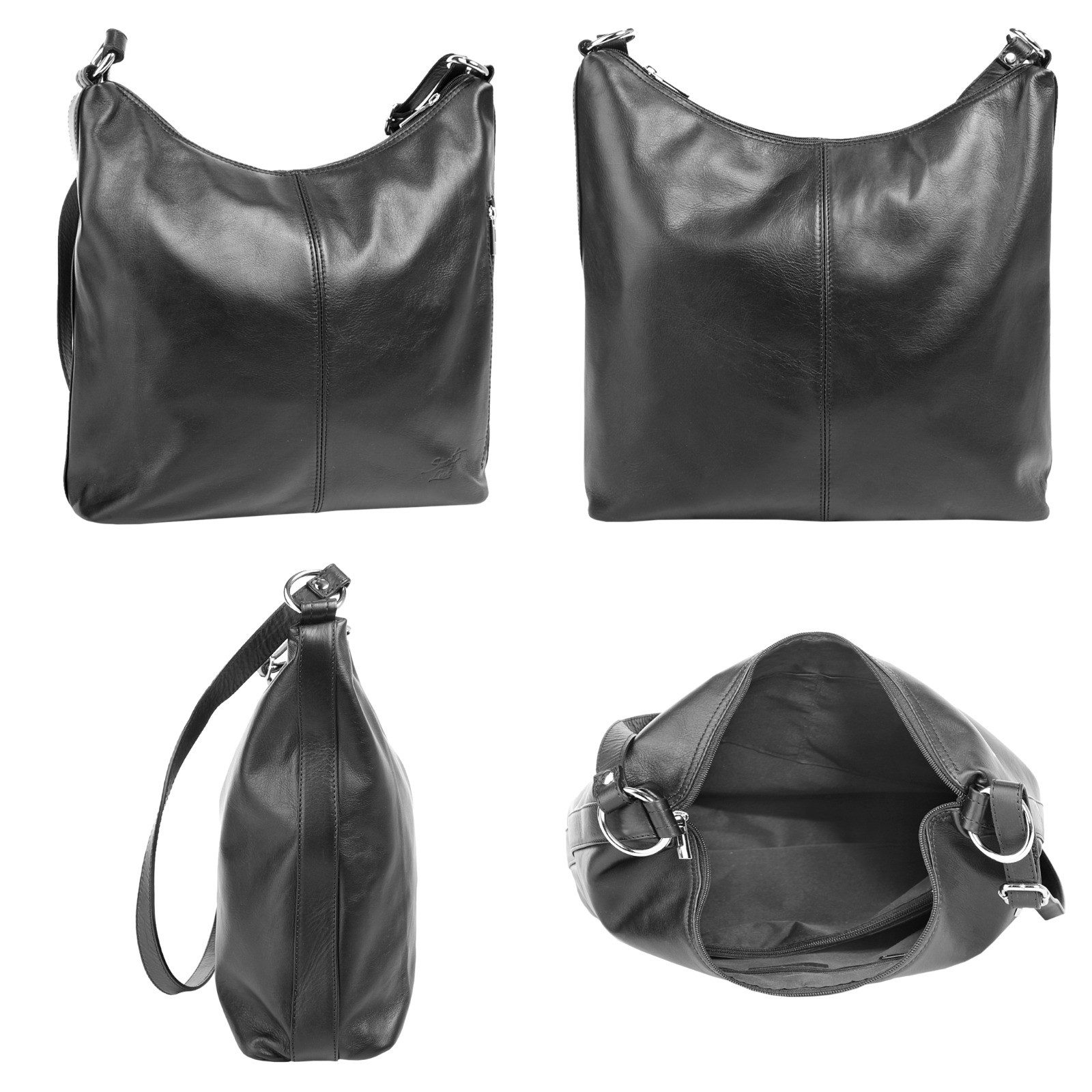 Samantha Look Shopper echt leer, made in italy