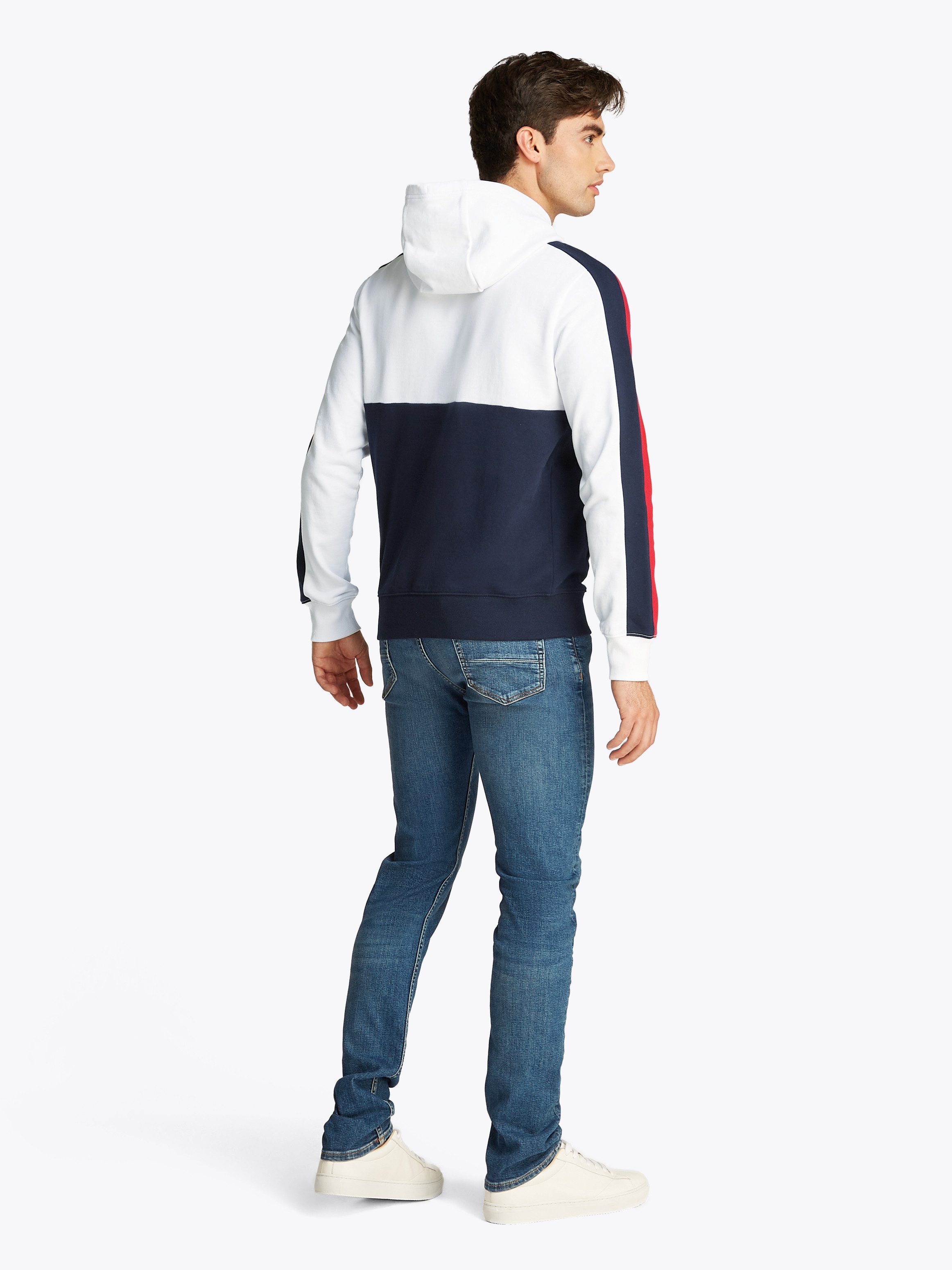 Tommy Hilfiger Hoodie GLOBAL STRIPE BLOCK HOODIE