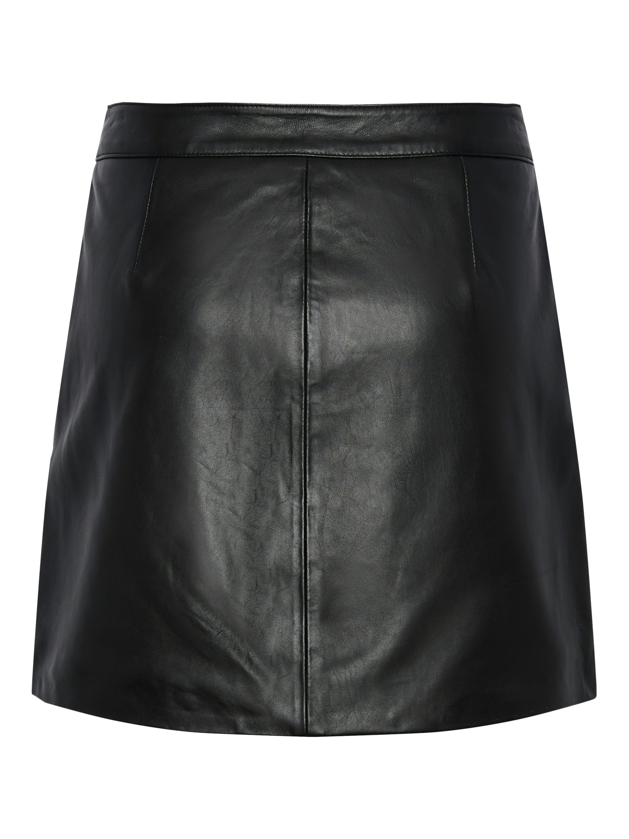 Y.A.S Leren rok YASLYMA HMW LEATHER SKIRT NOOS