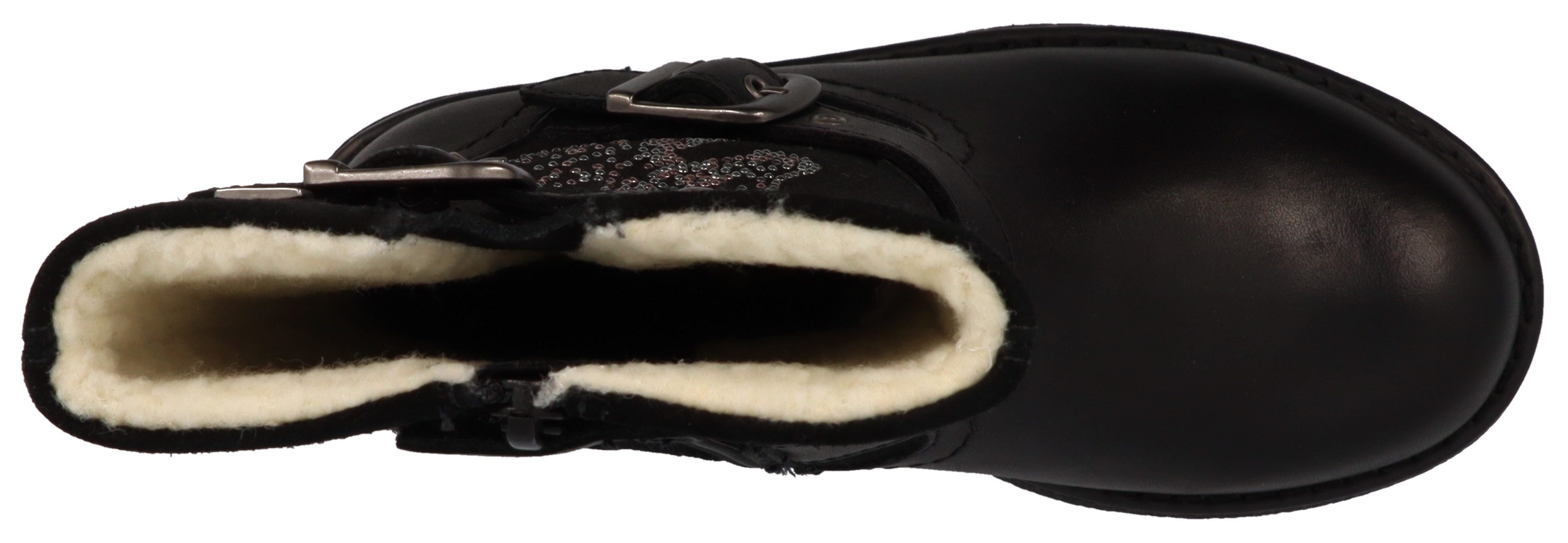 Lurchi Winterlaarzen Heidi-TEX , hoge laarzen met siersluitingen, maat sjabloon om te downloaden