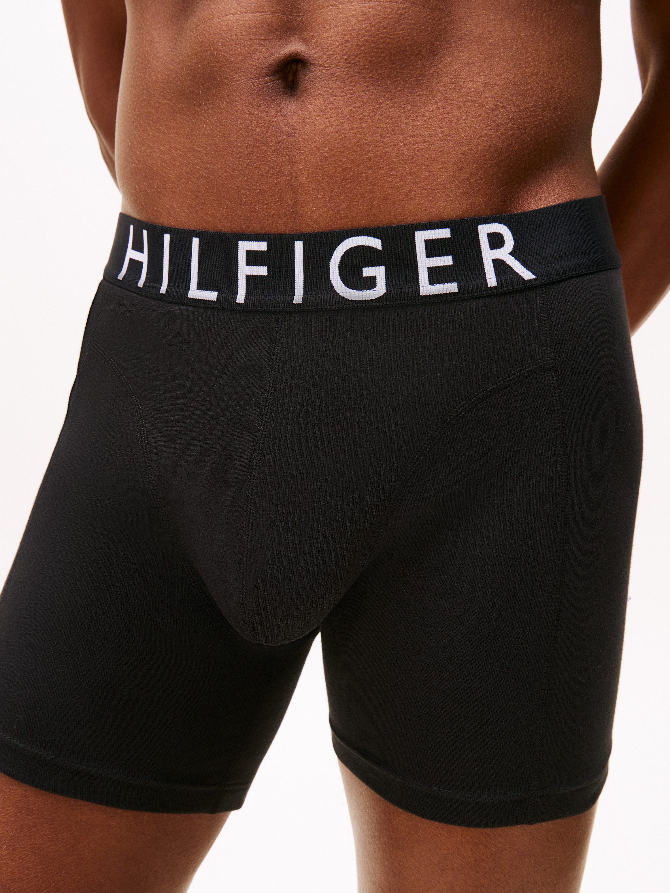 Tommy Hilfiger Underwear Boxershort 3P BOXER BRIEF met contrasterende logo-tailleband (3 stuks)