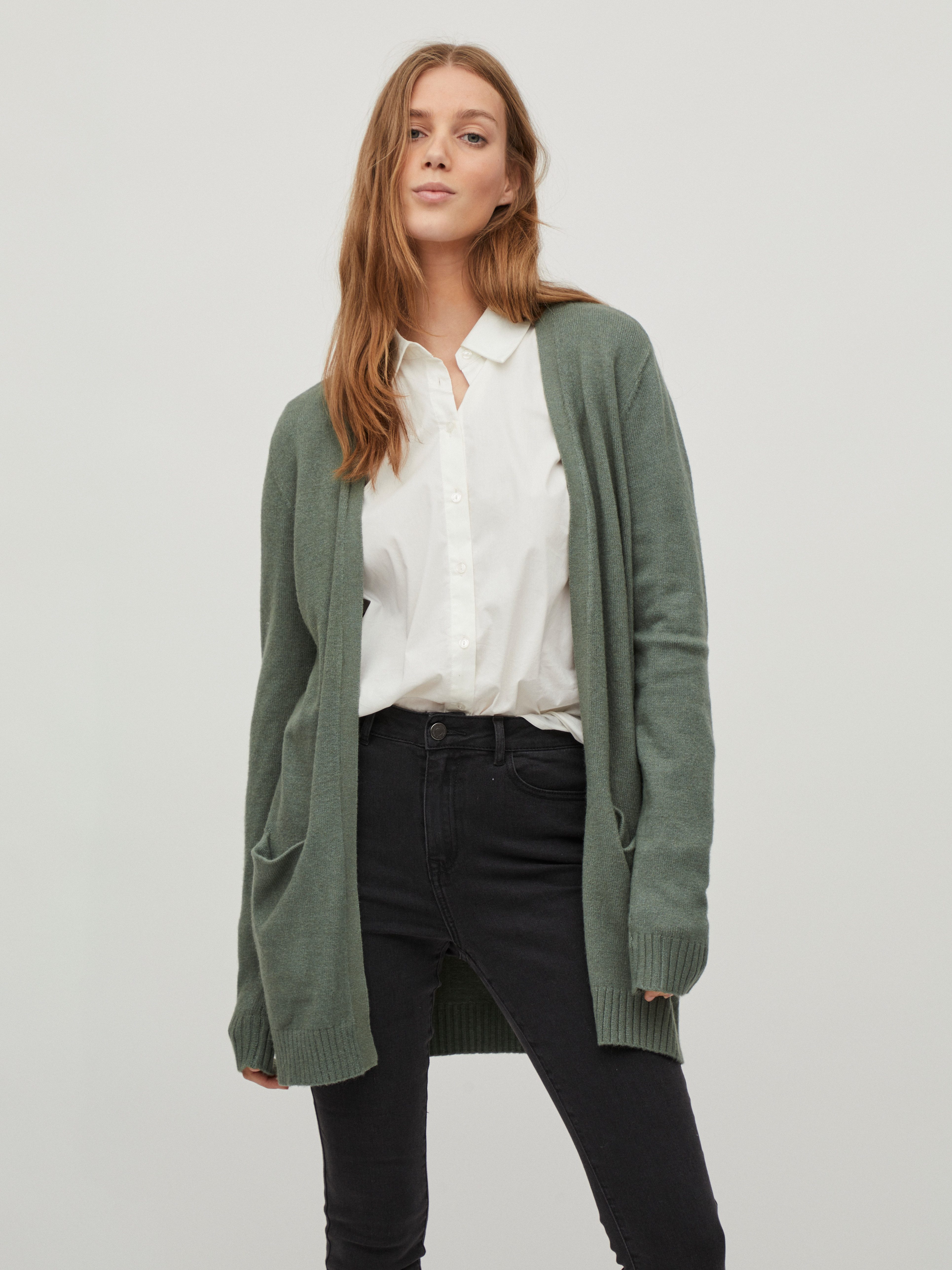 Vila Vest VIRIL OPEN L/S KNIT CARDIGAN - NOOS