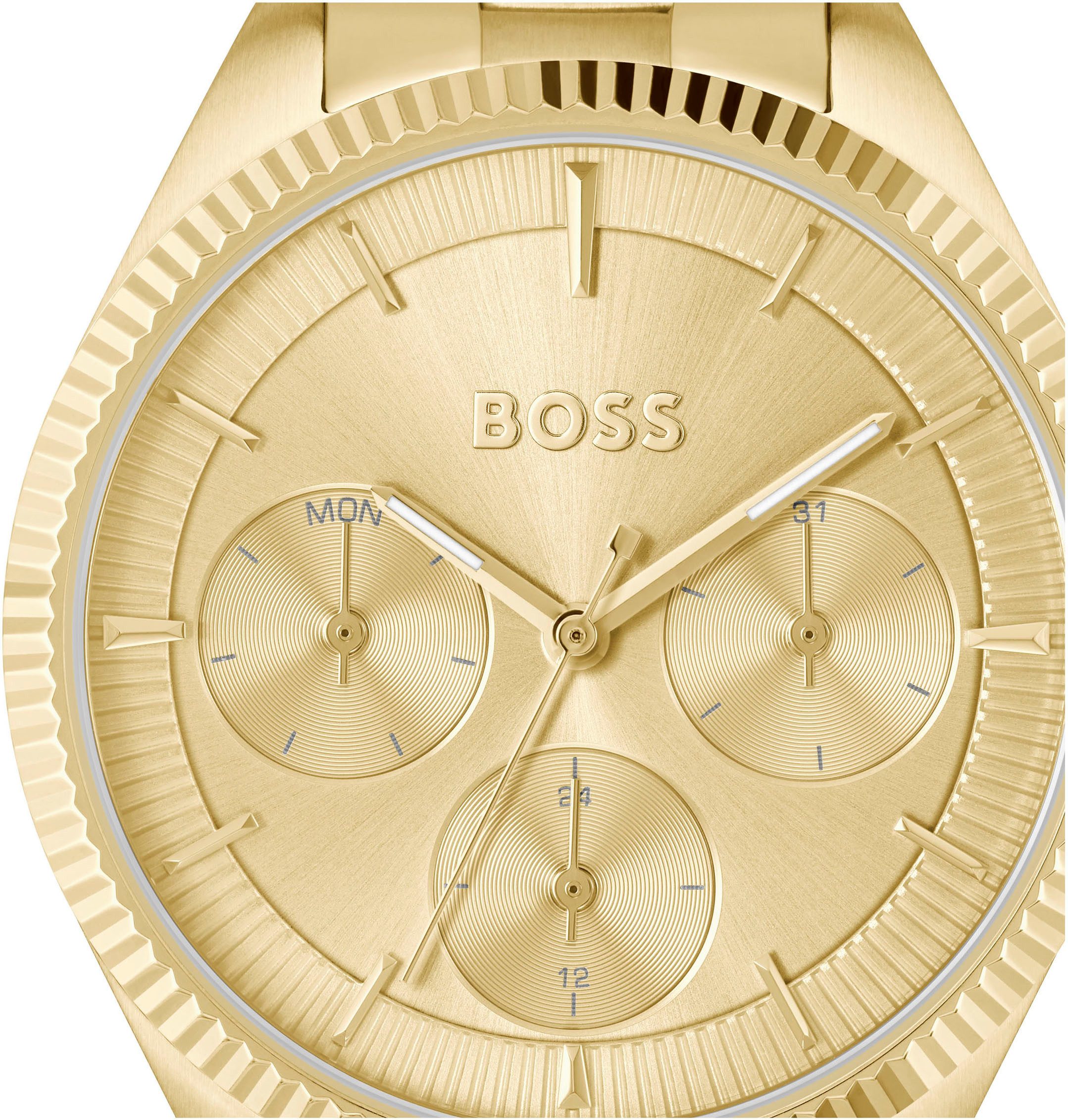 Boss Multifunctioneel horloge SAGE SPORT Quartzhorloge, horloge, damenuur, roestvrijstalen band, analoog