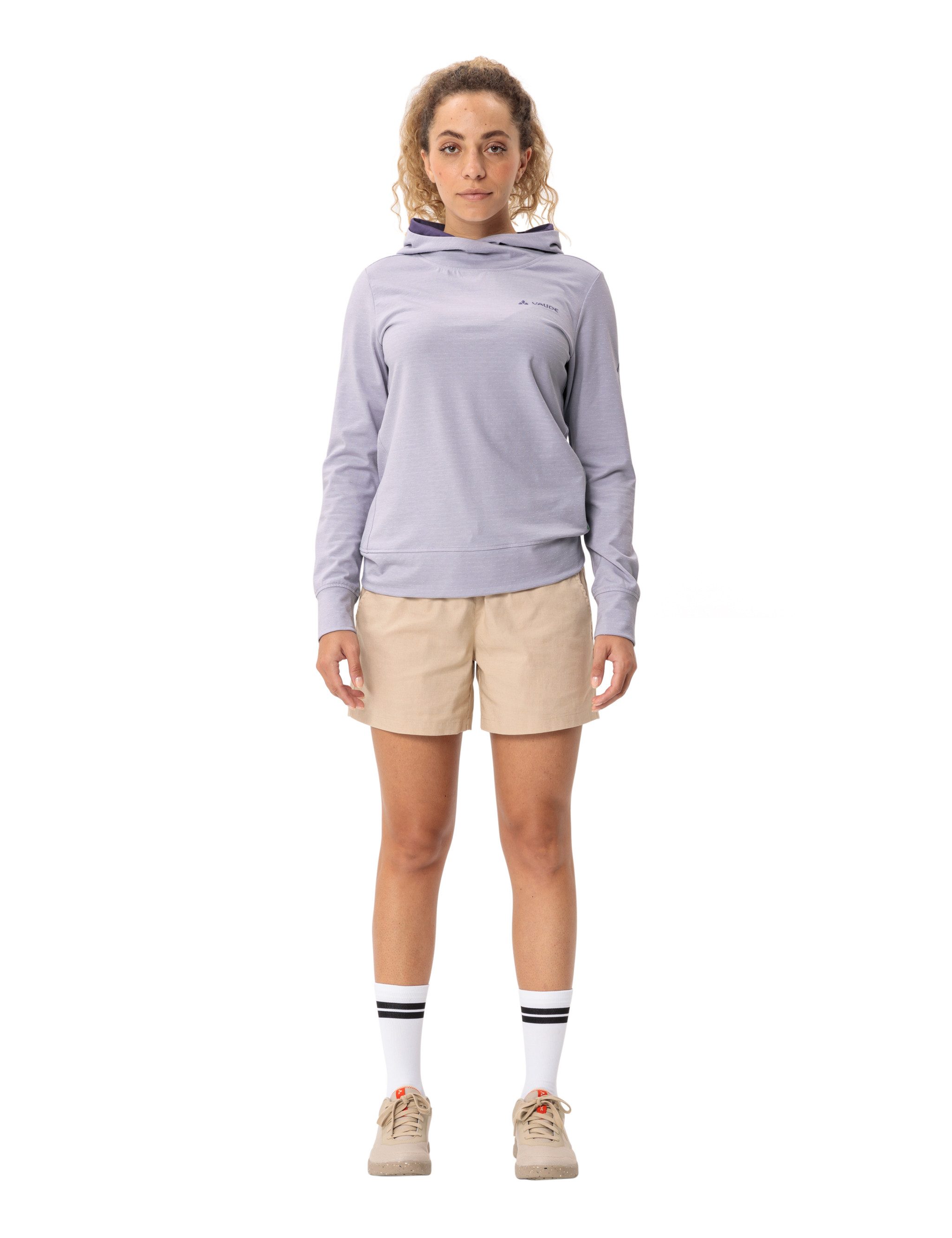 VAUDE Hoodie WOMEN'S TUENNO PULLOVER Logo-embossing op de arm (1-delig)