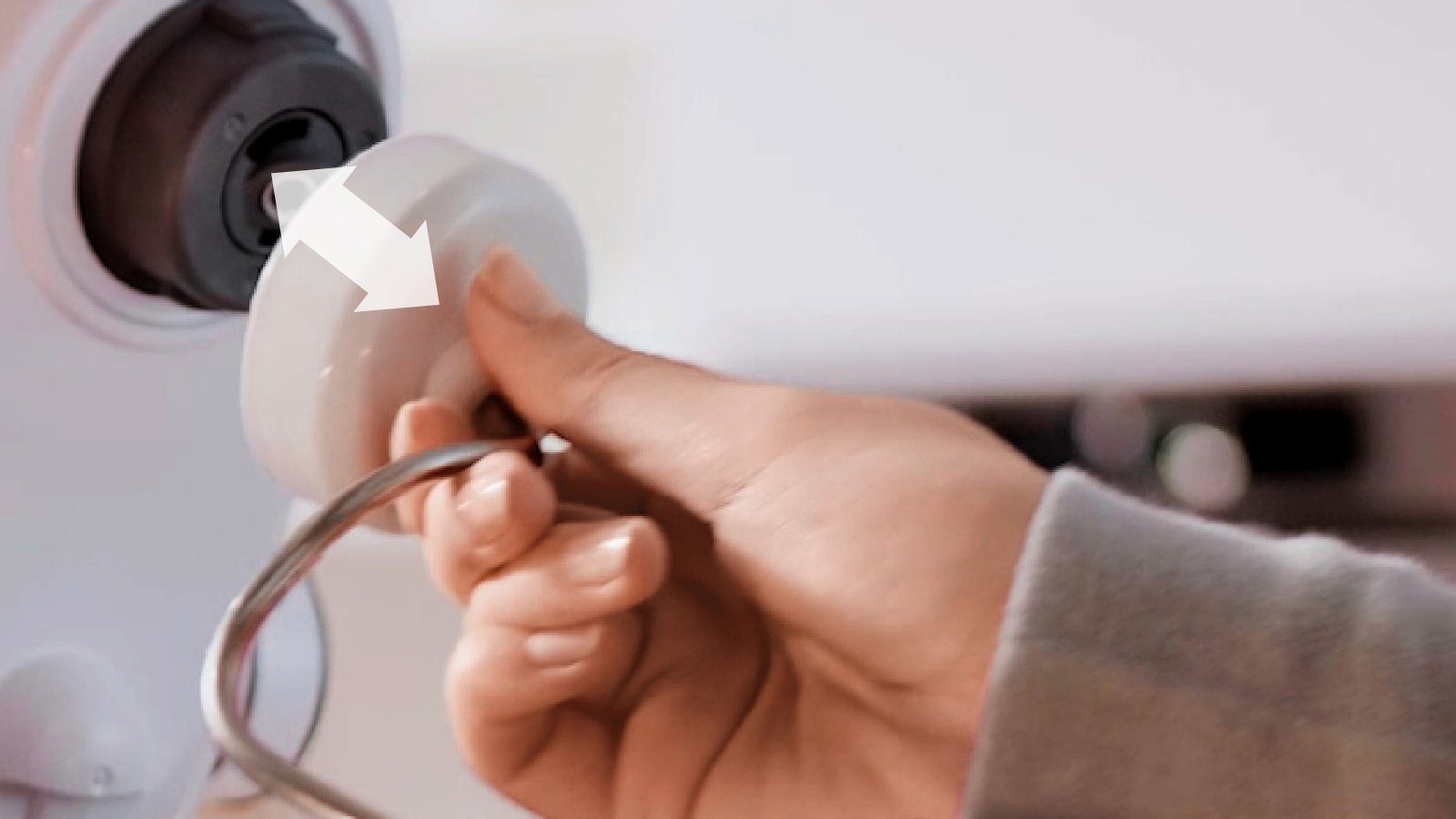 BOSCH Keukenmachine Serie 2 MUMS2EW01, roestvrijstalen kom, doorloopsnijder, deksel Planetair mengsysteem, kneedhaak/klopper/menghaak roestvrij staal, 4 niveaus, wit