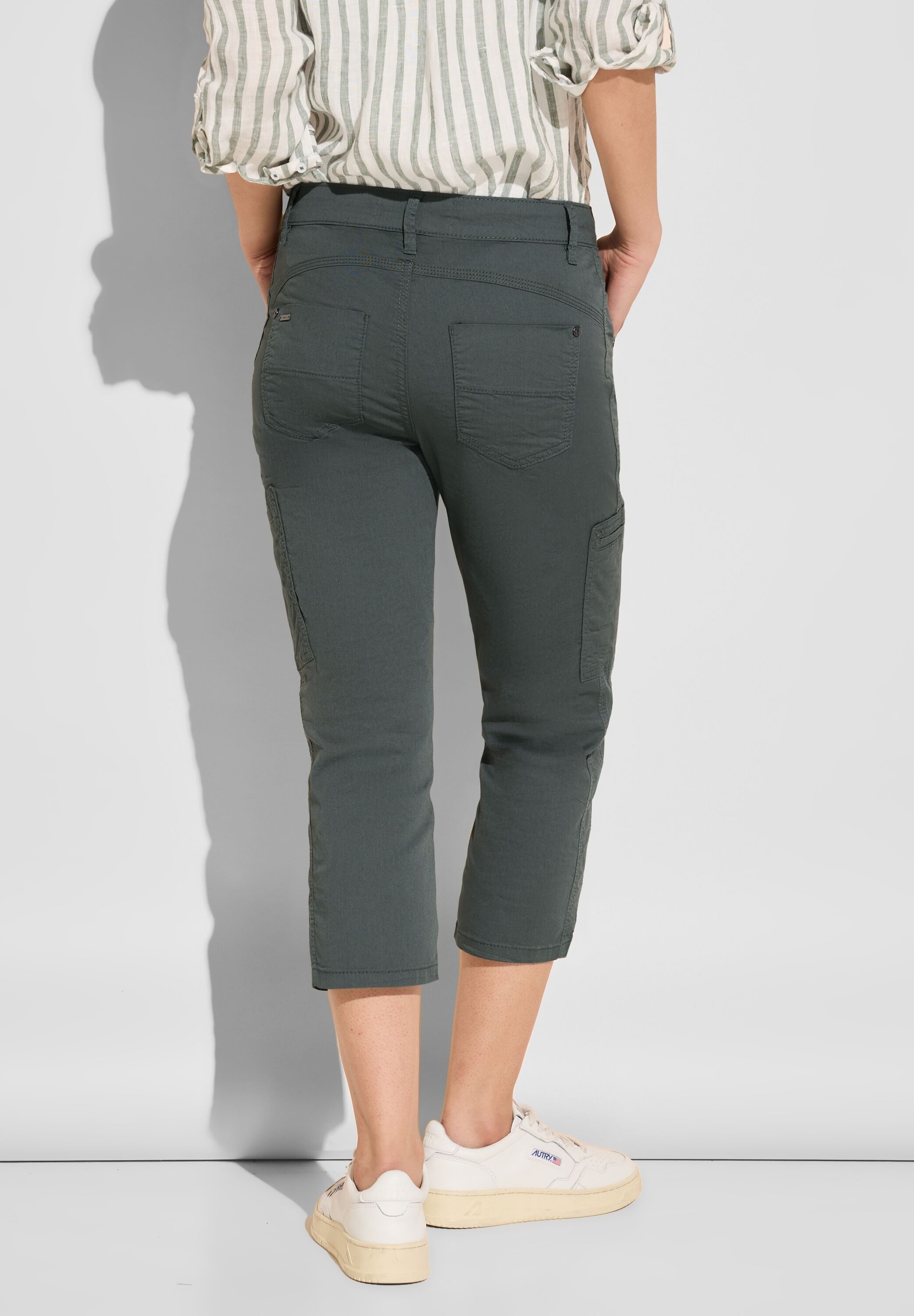 STREET ONE 3/4 broek met safari-look