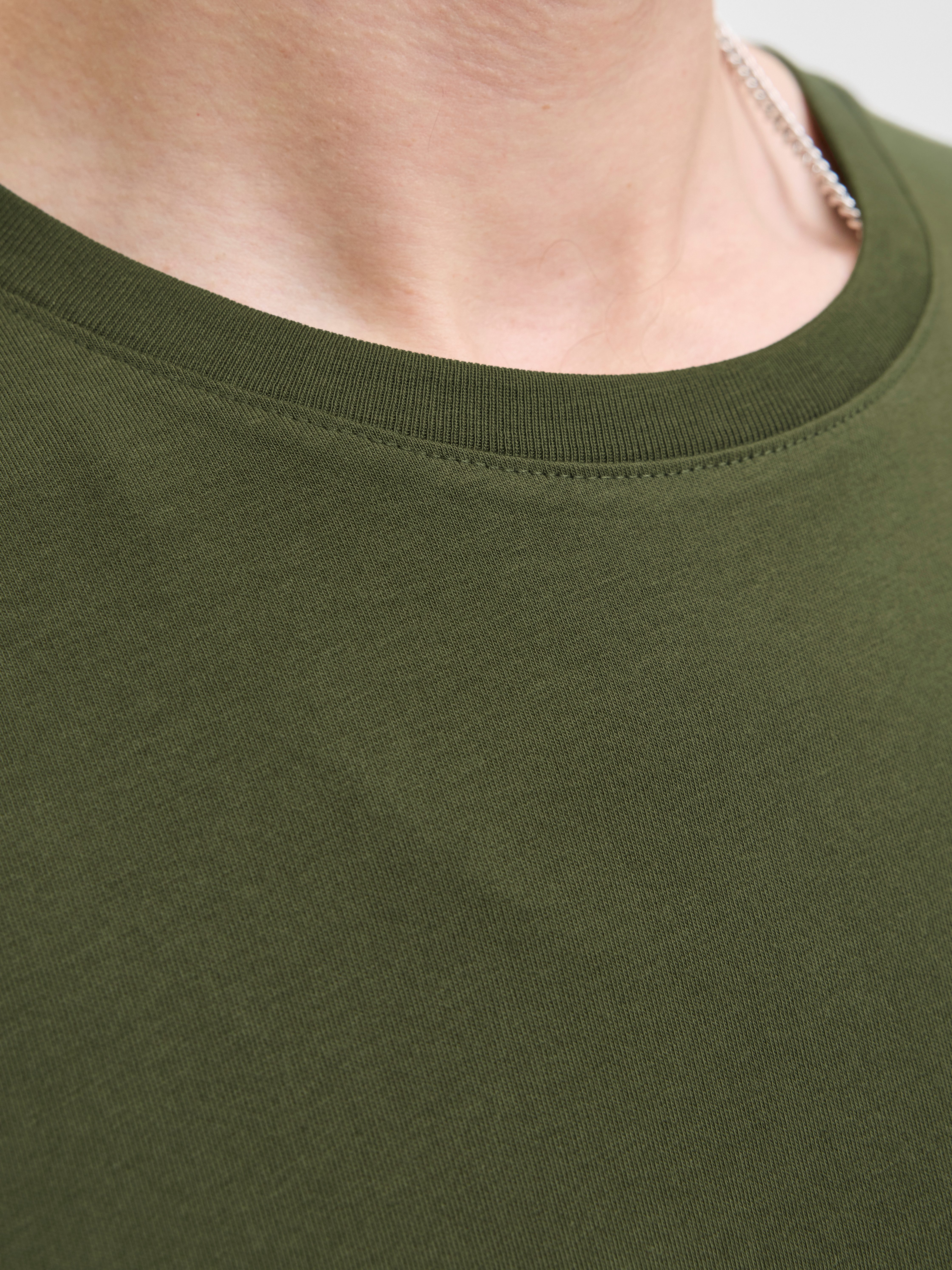 Jack & Jones Shirt met ronde hals JJECORP met logo-print en klassieke ronde hals