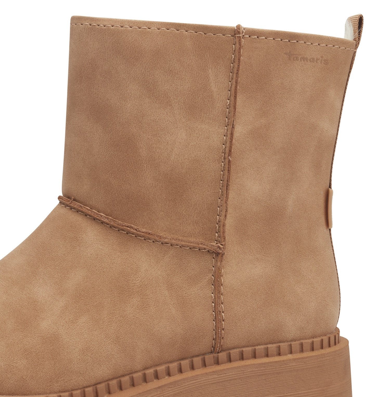 Tamaris Winterlaarzen hakken, winter-enkellaars, outdoorschoen met duo tex-uitrusting