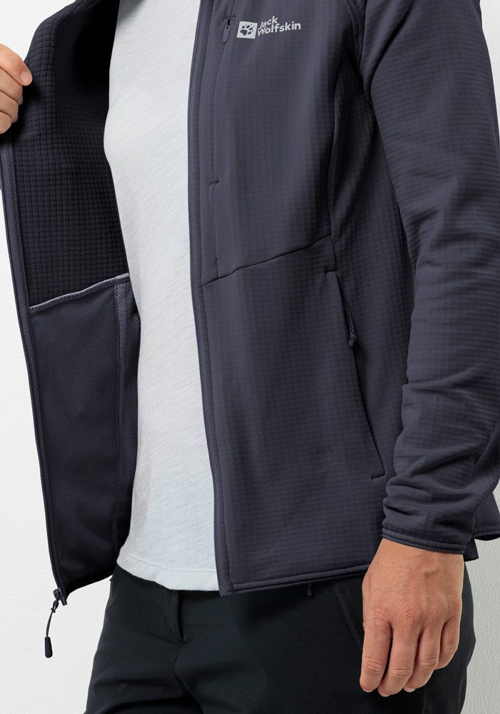 Jack Wolfskin Fleecejack KOLBENBERG HOODED FZ W