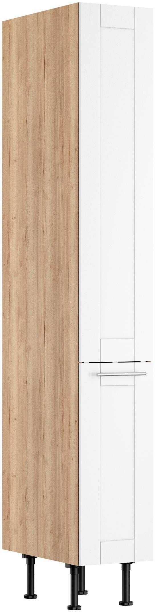 OPTIFIT Apothekerskast Ahus Breedte 30 cm opbergkasten wit