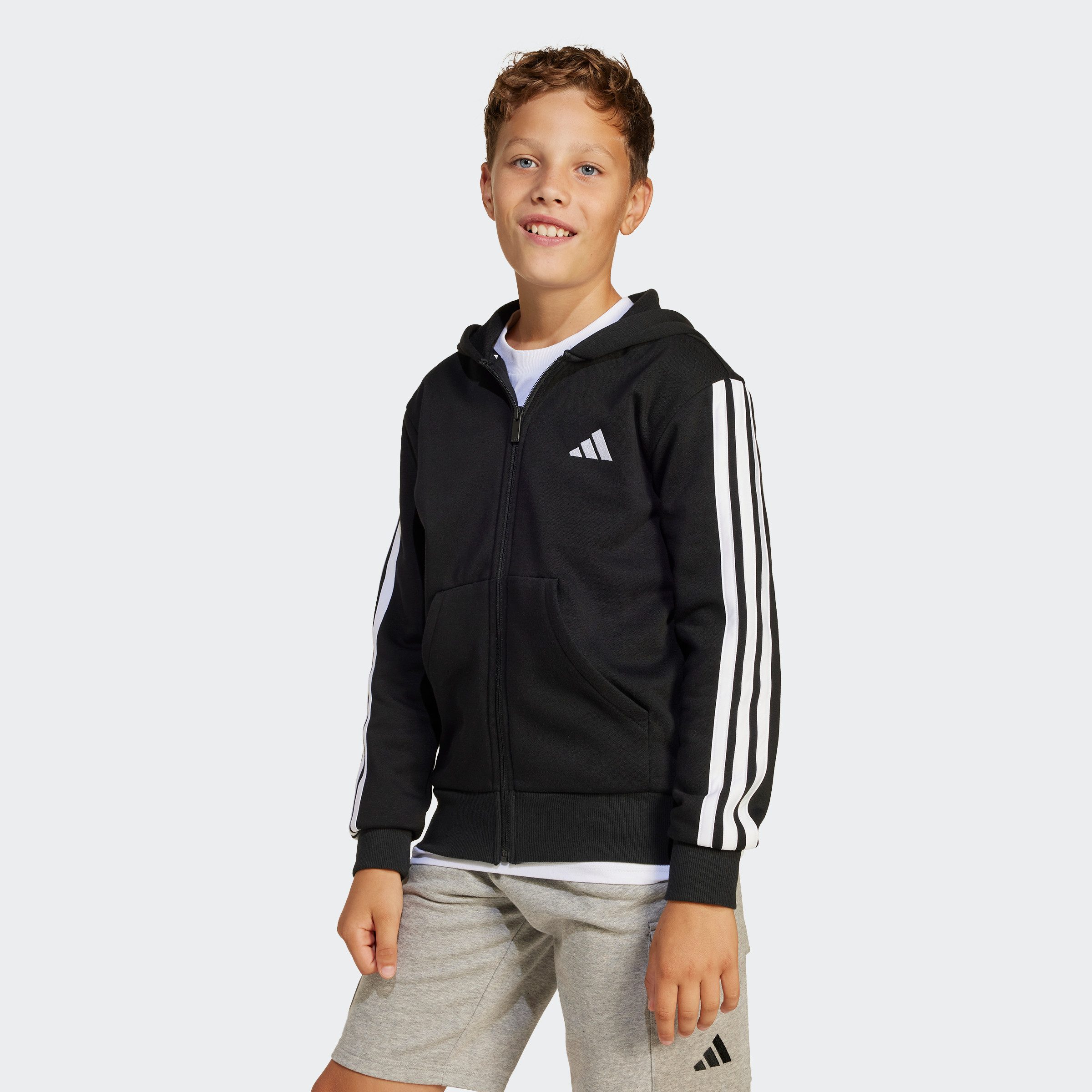adidas Sportswear Hoodie J 3S FL FZ HD