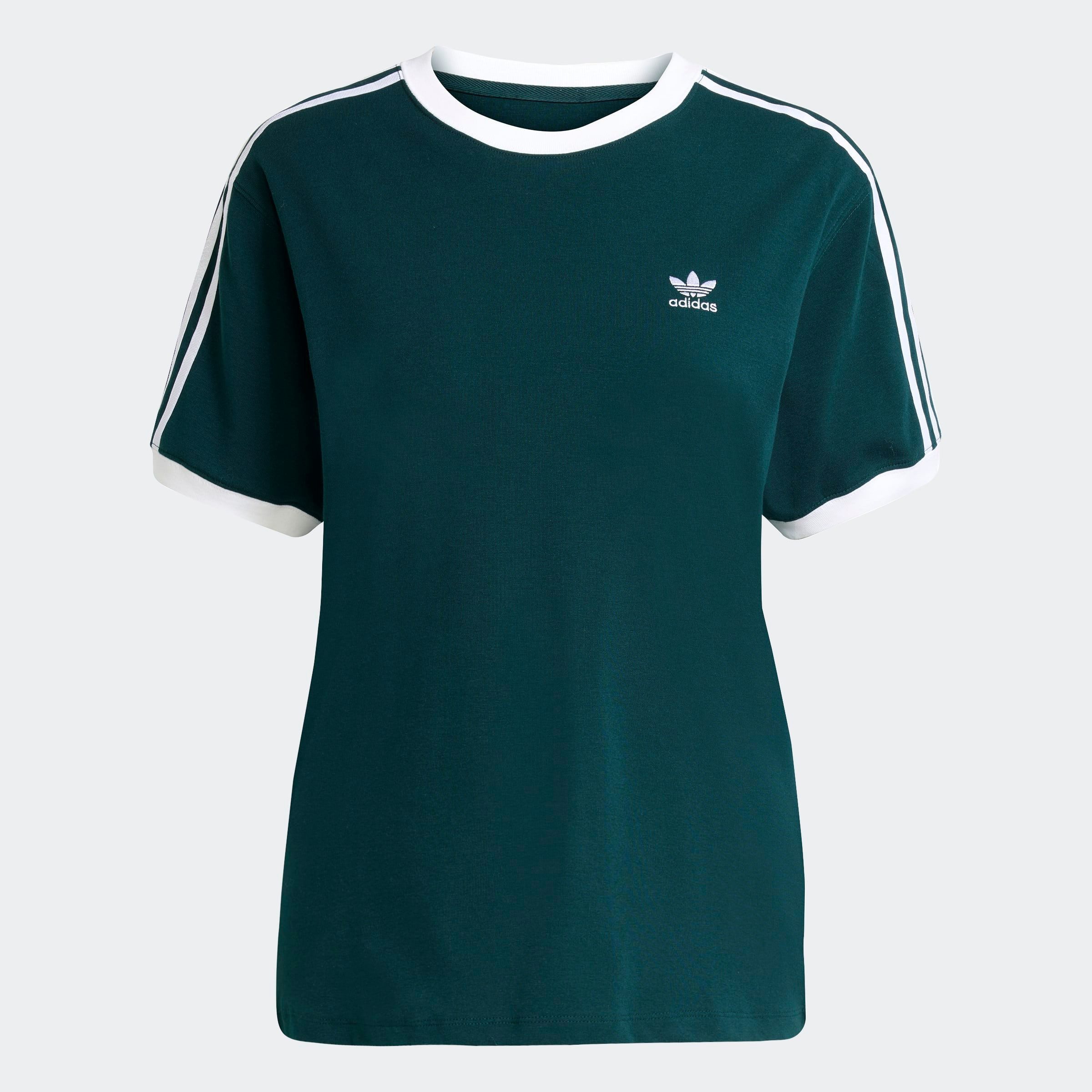 adidas Originals T-shirt 3 STRIPE TEE drie-strepen shirt met trefoil-logo